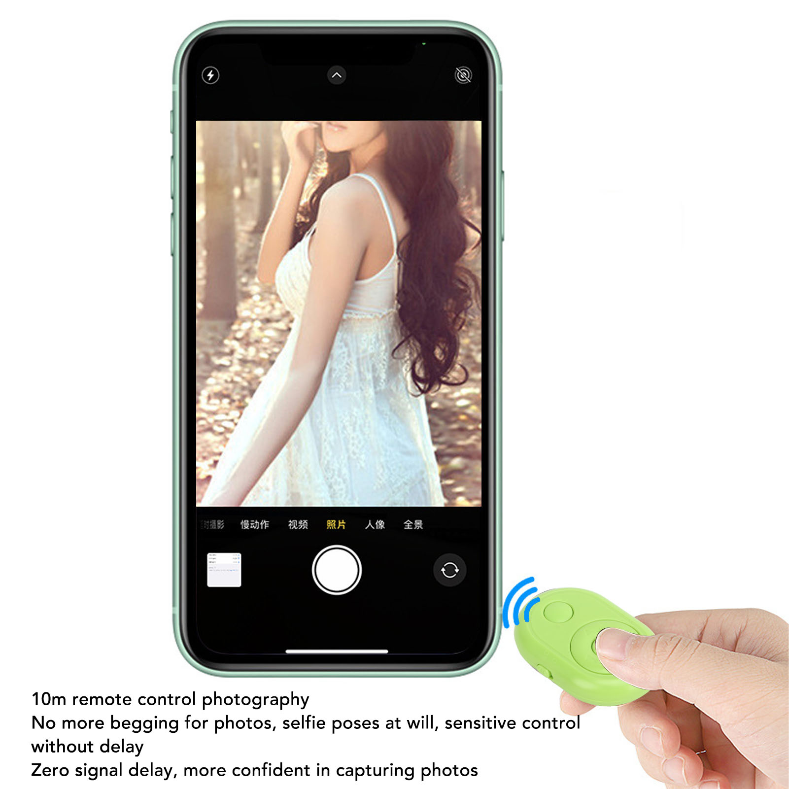 Camera Remote Control Wireless BT Cellphone Shutter Remote Control Selfie Bu GS0 - Photo 20 sur 24