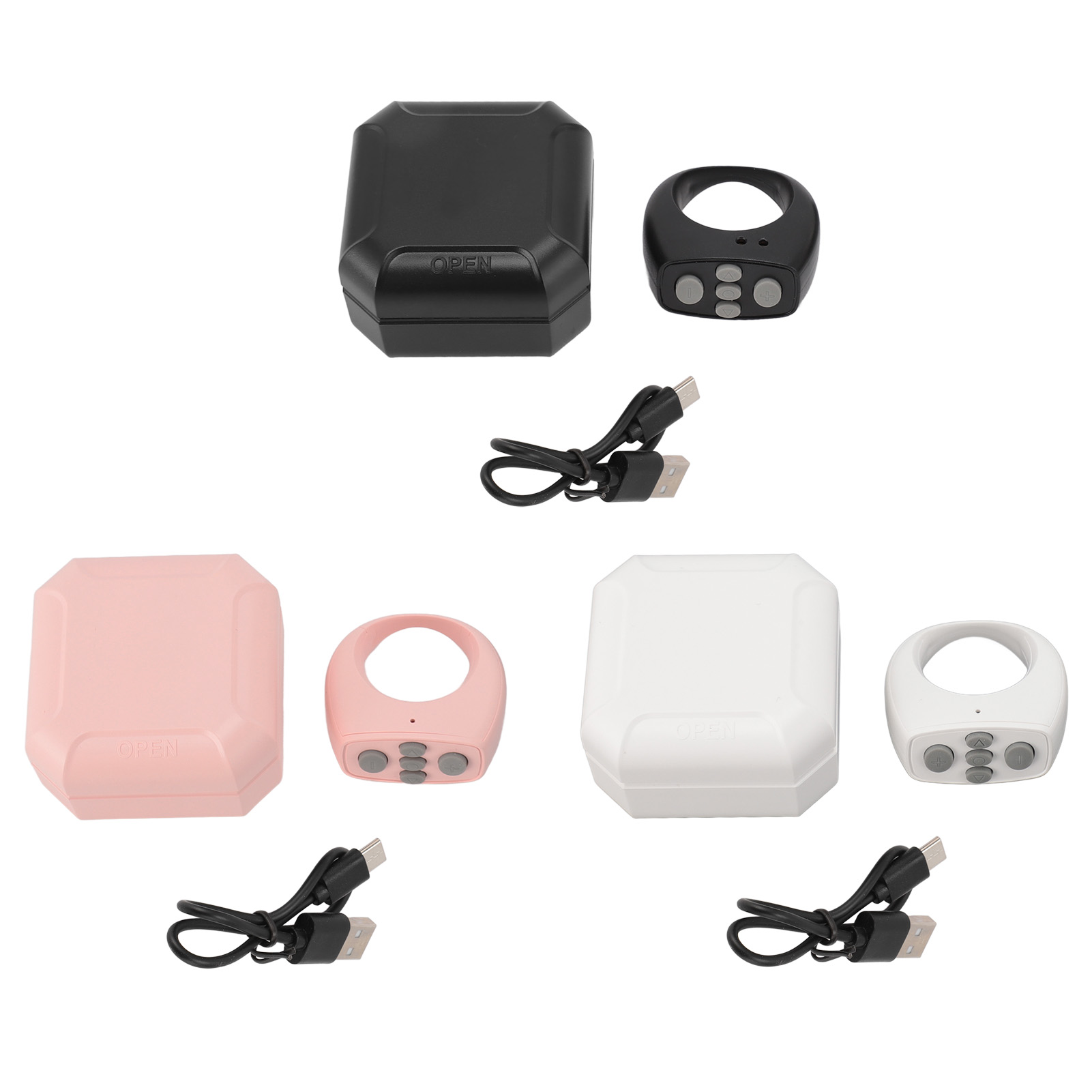 Remote Control Ring 10M With 200mAh Charging Compartment Remote Co Hot - Photo 20 sur 21