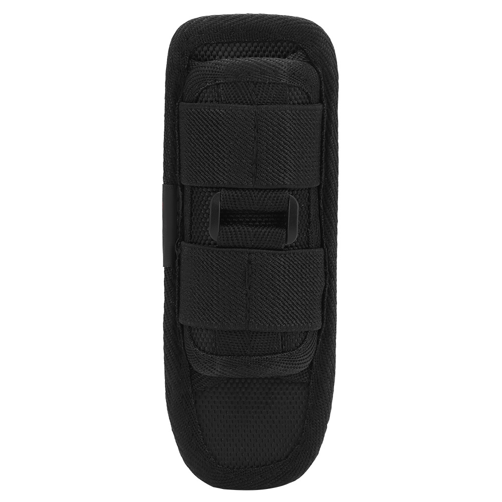 360 Degrees Rotatable Nylon Flashlight Torch Pouch Holder Bag Accessory