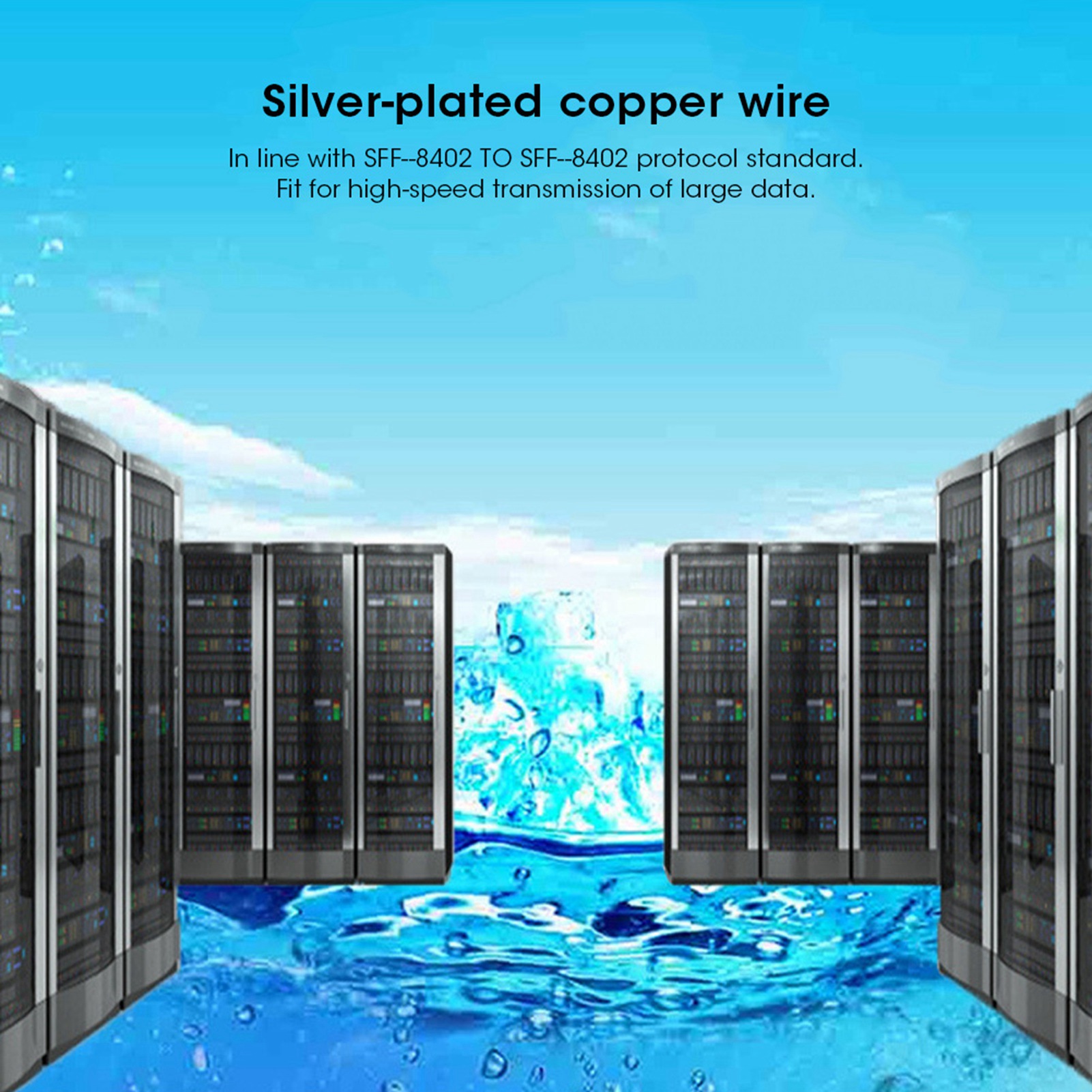 Direct Attach Cable Single Channel Servers Cord SFP High‑Speed 10G For ThinkS FY - Afbeelding 25 van 25
