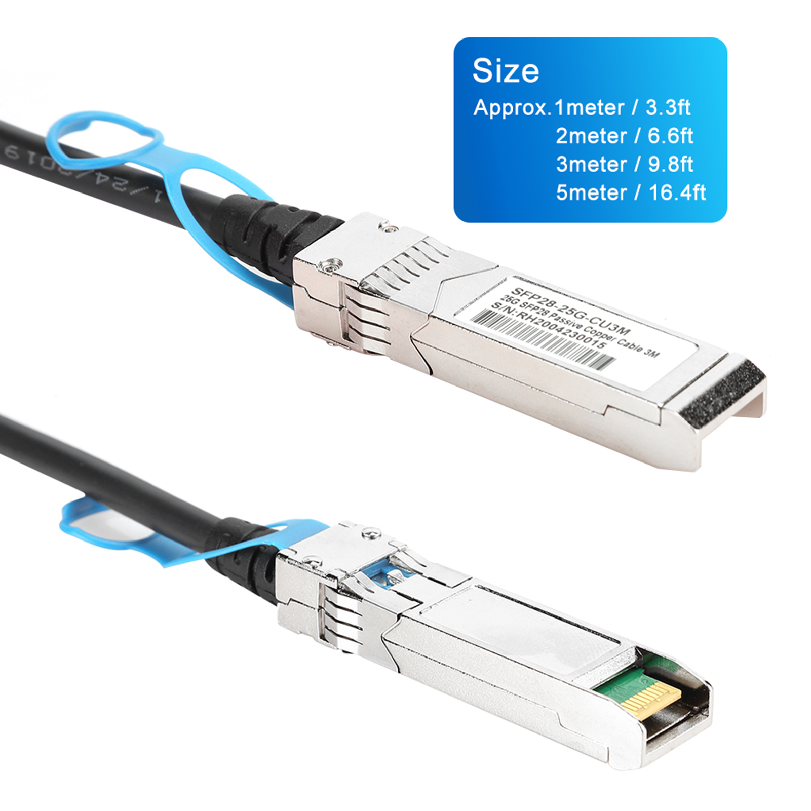DAC Cable 25G Single Channel SFP To SFP Large Data High Speed Transmission Co CB - Afbeelding 18 van 21