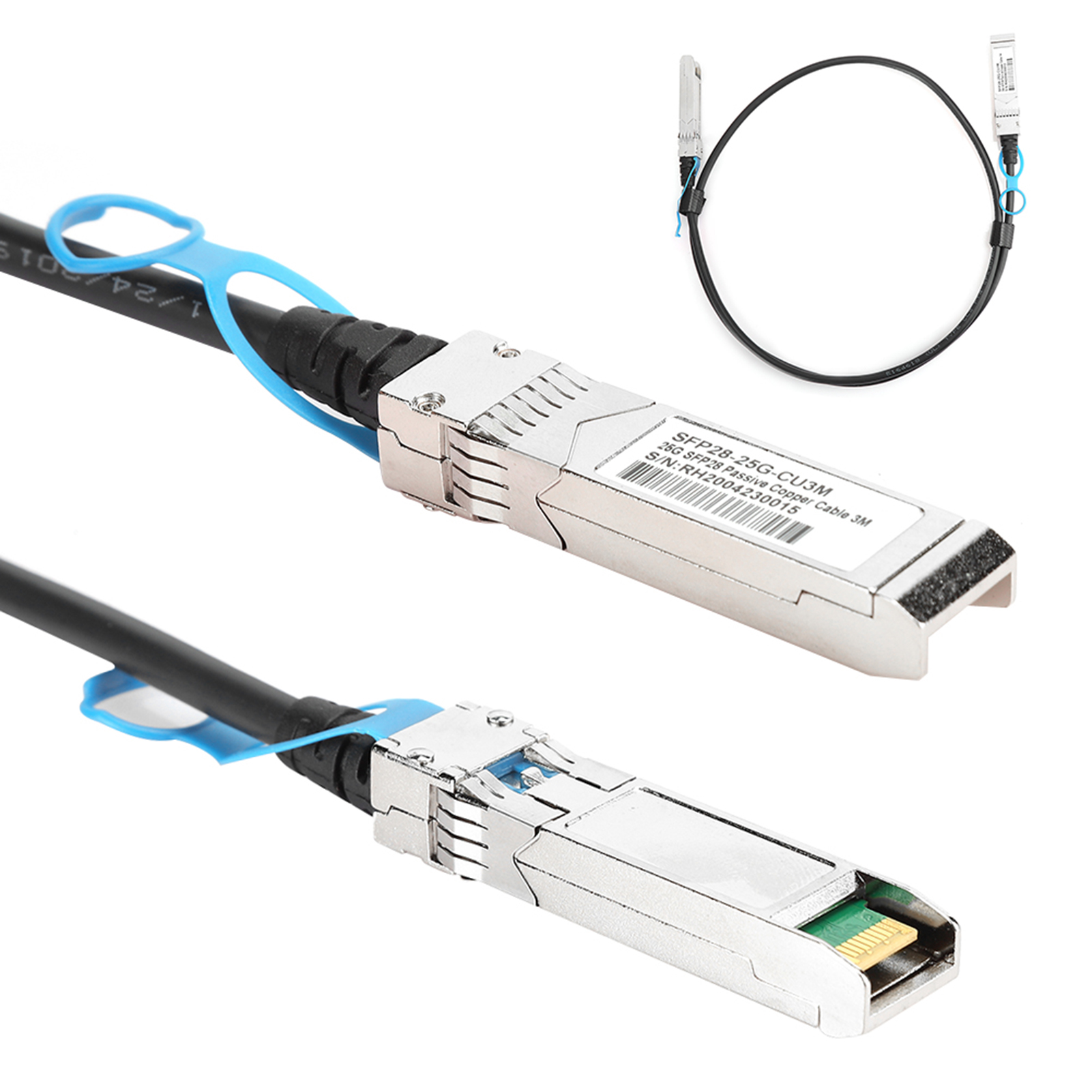 DAC Cable 25G Single Channel SFP To SFP Large Data High Speed Transmission C NEW - Afbeelding 16 van 18