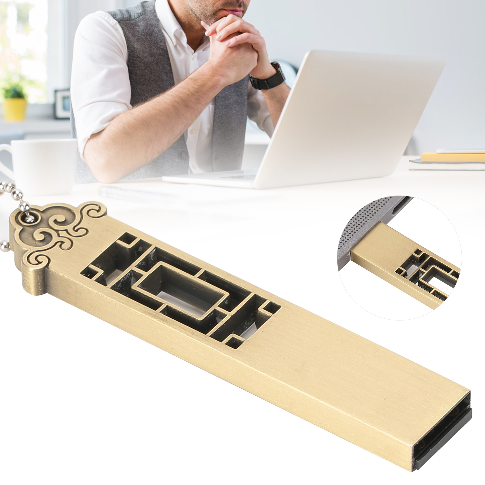 Waterproof USB 2.0 U Disk Portable Safe Flash Drive Mini U Disk FY - Afbeelding 23 van 25