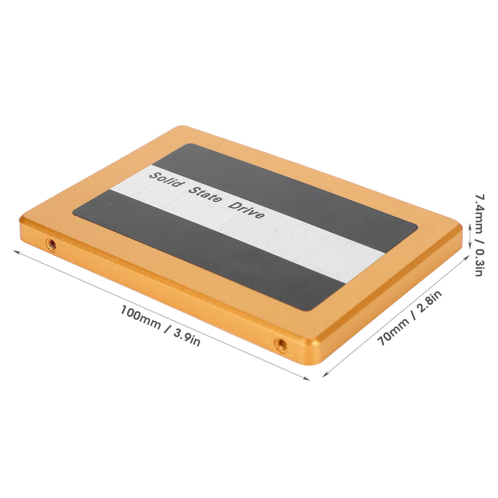 Solid State Hard Disk Drive Gold SSD For Laptop Desktop Computer Parts H2 SAT FY - Afbeelding 19 van 20