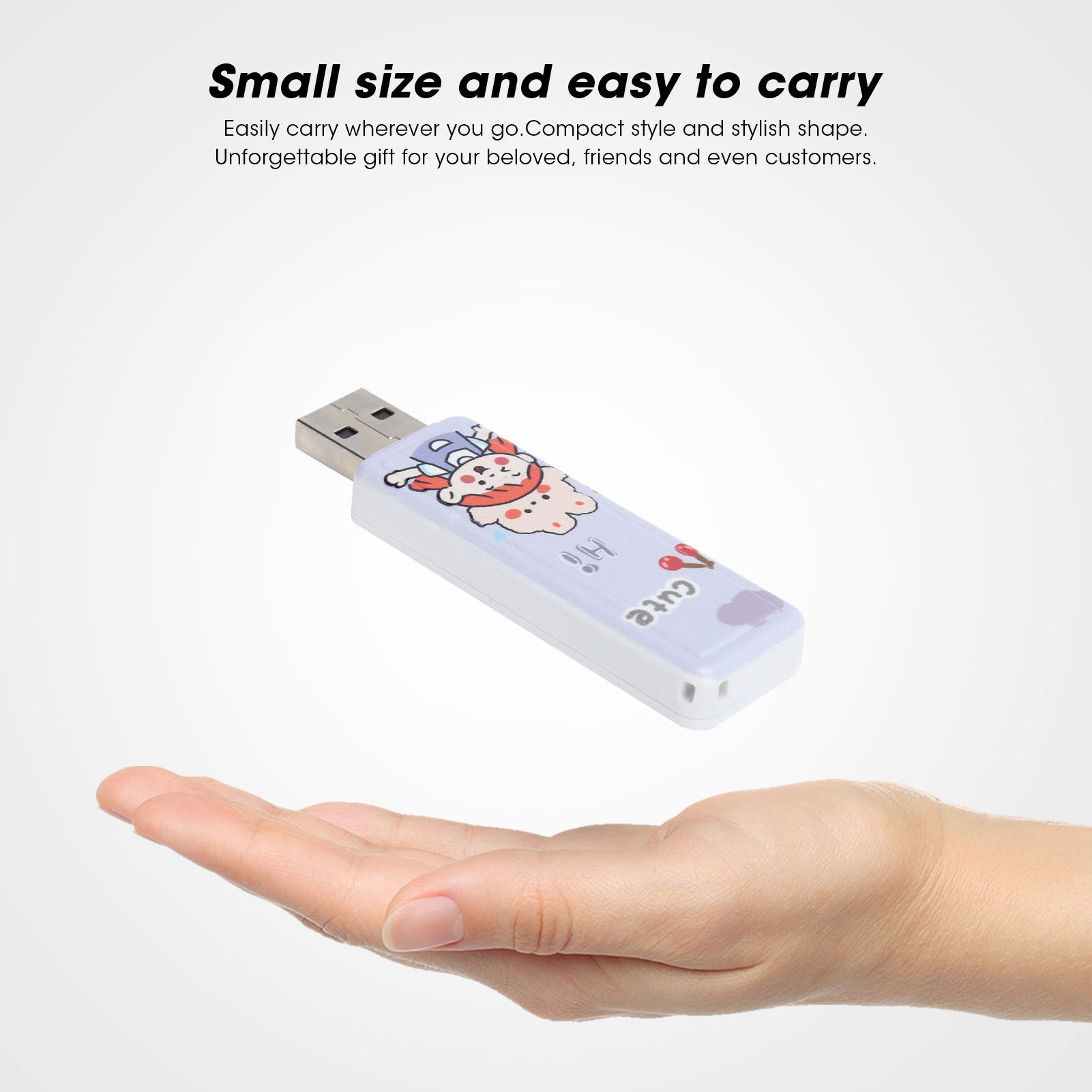 U Disk PushPull USB2.0 Memory Car Flash Drive Gift Computer Accessories Rabbi FY - Afbeelding 15 van 16