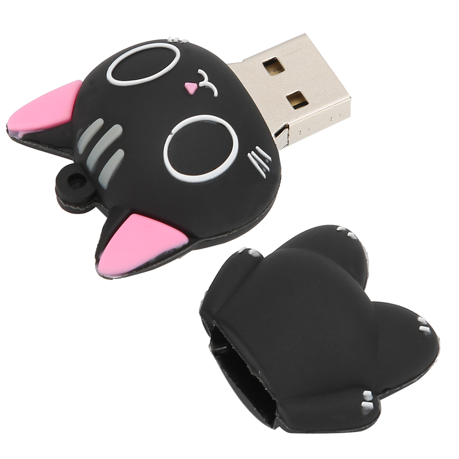 Cartoon Cat Pattern USB Flash Drive Data Picture Music Movie Files Storage U FY - Afbeelding 14 van 19