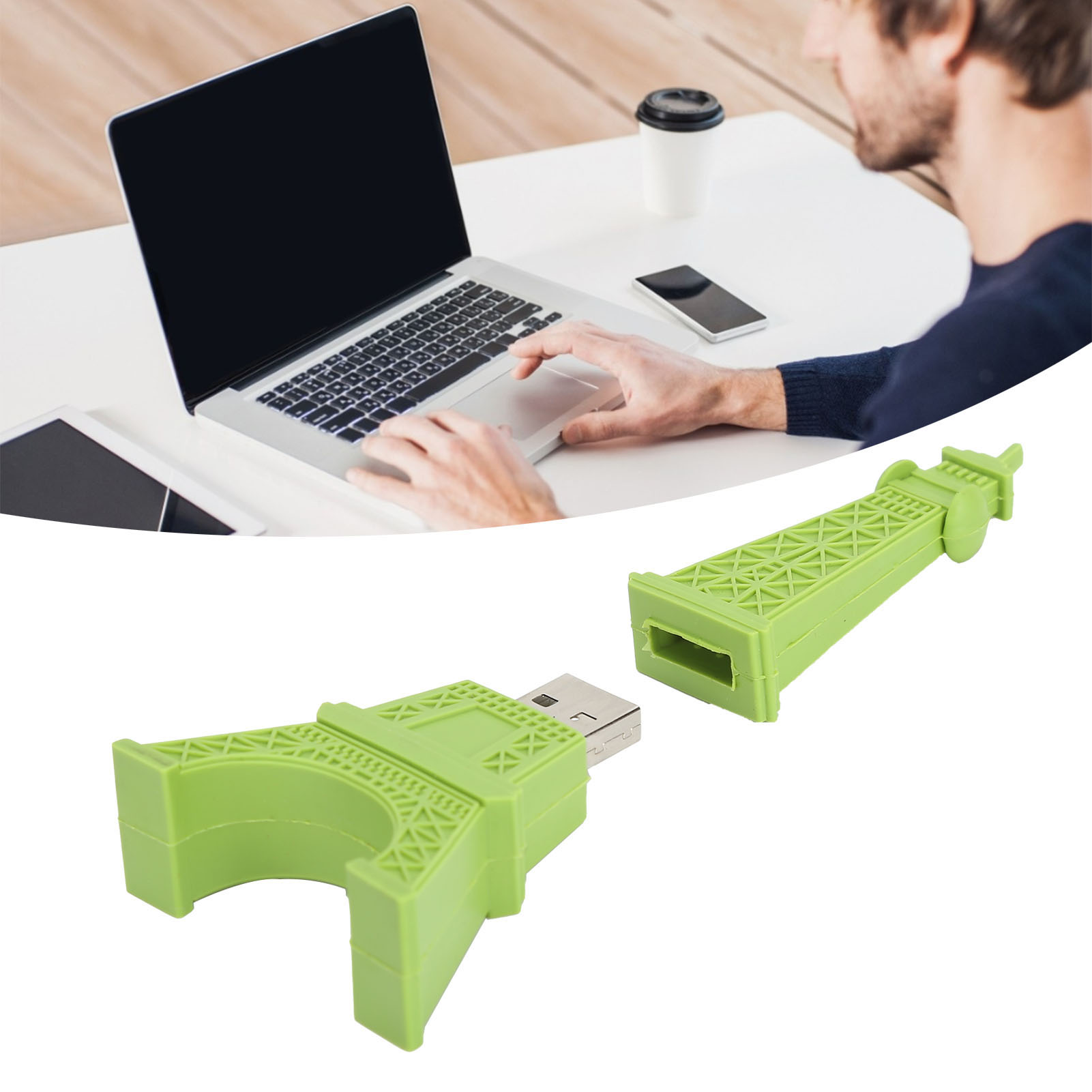 Cartoon Flash Disk Compatible Optional Storage Tower Pattern USB Flash Drive GSA - Afbeelding 33 van 33