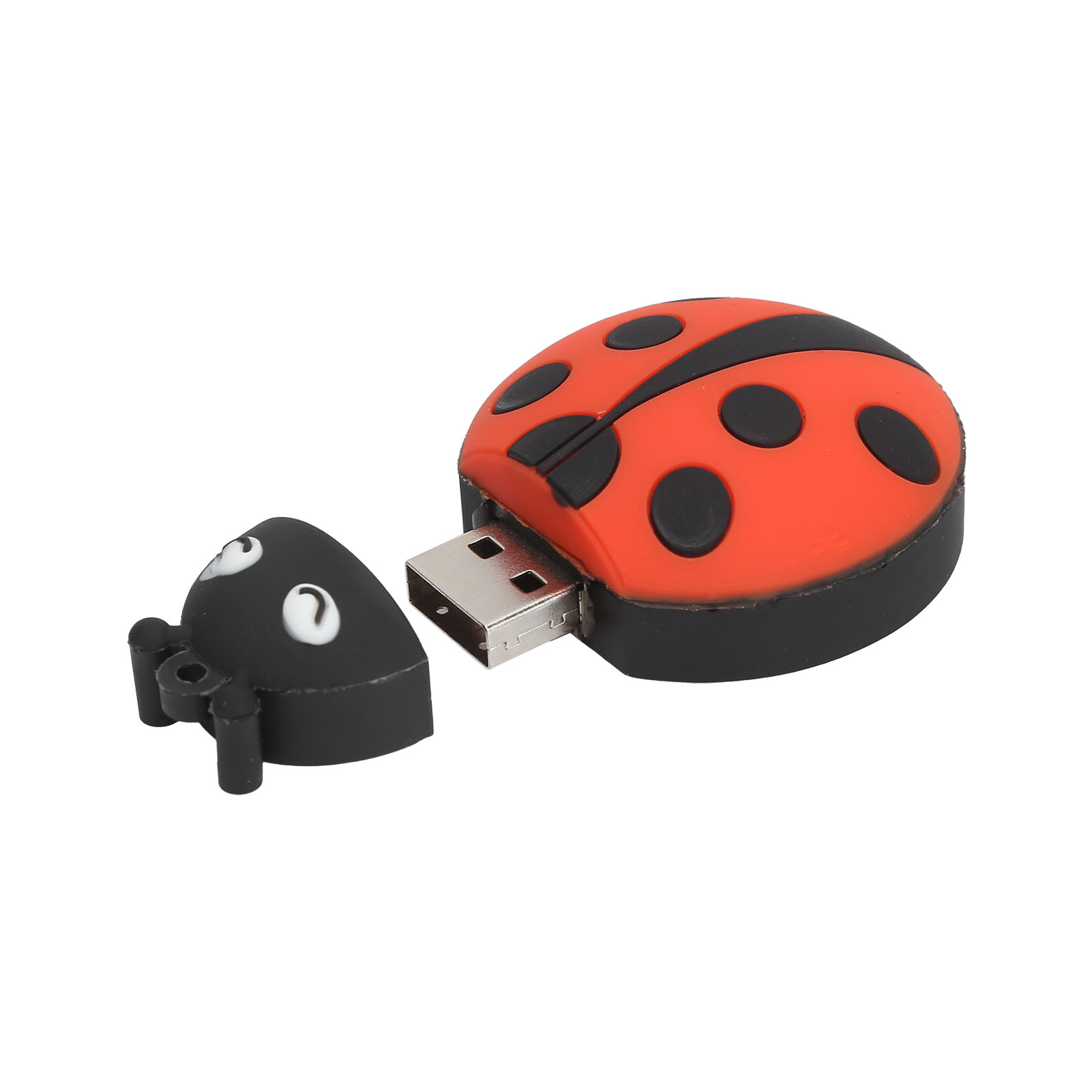 Flash Drive Cute Cartoon Ladybug Compatible Storage Optional USB FY - Afbeelding 25 van 31