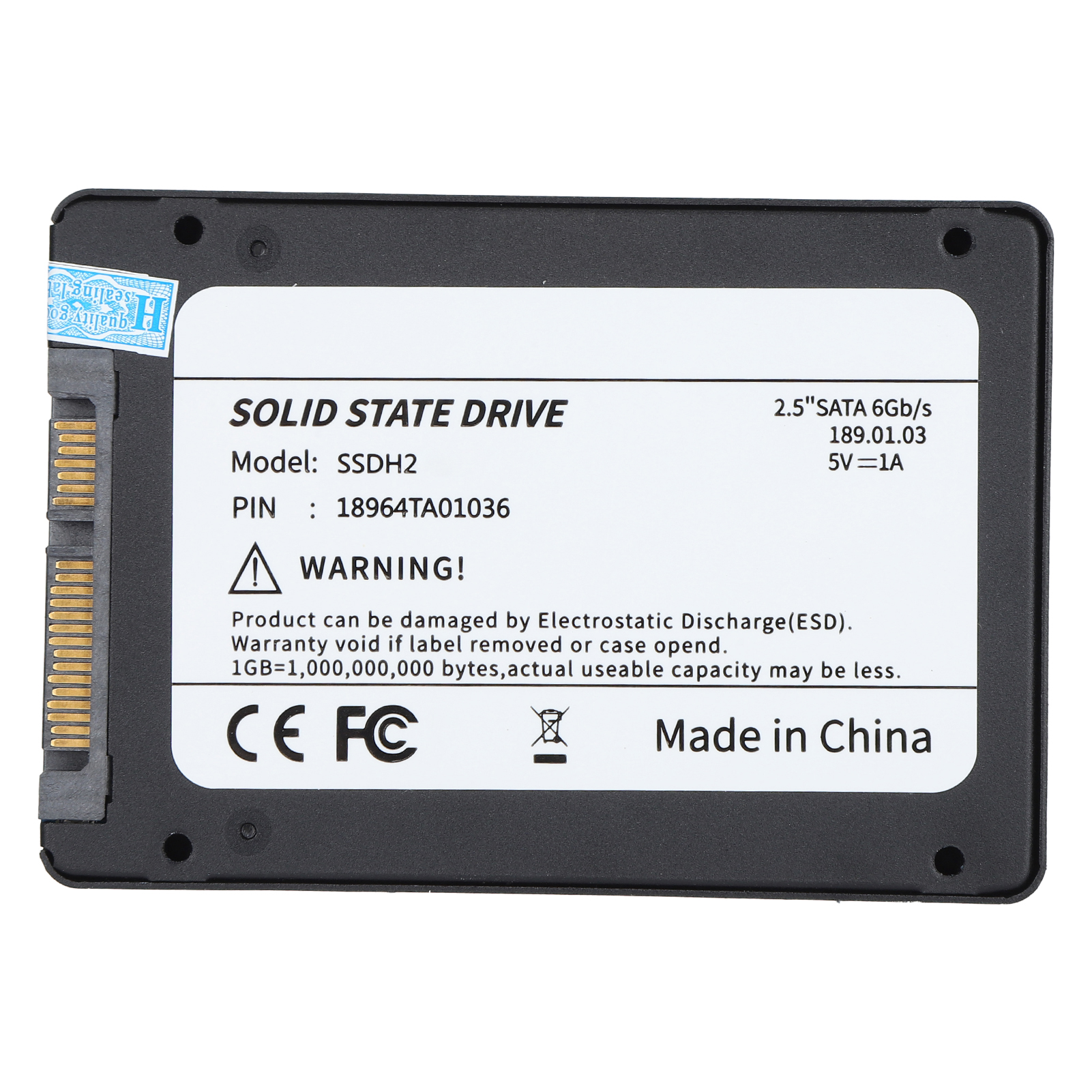 Hsthe Sea Mobile Solid State Disk Portable 2.5in Metal Eagle Black External S FY - Afbeelding 28 van 31