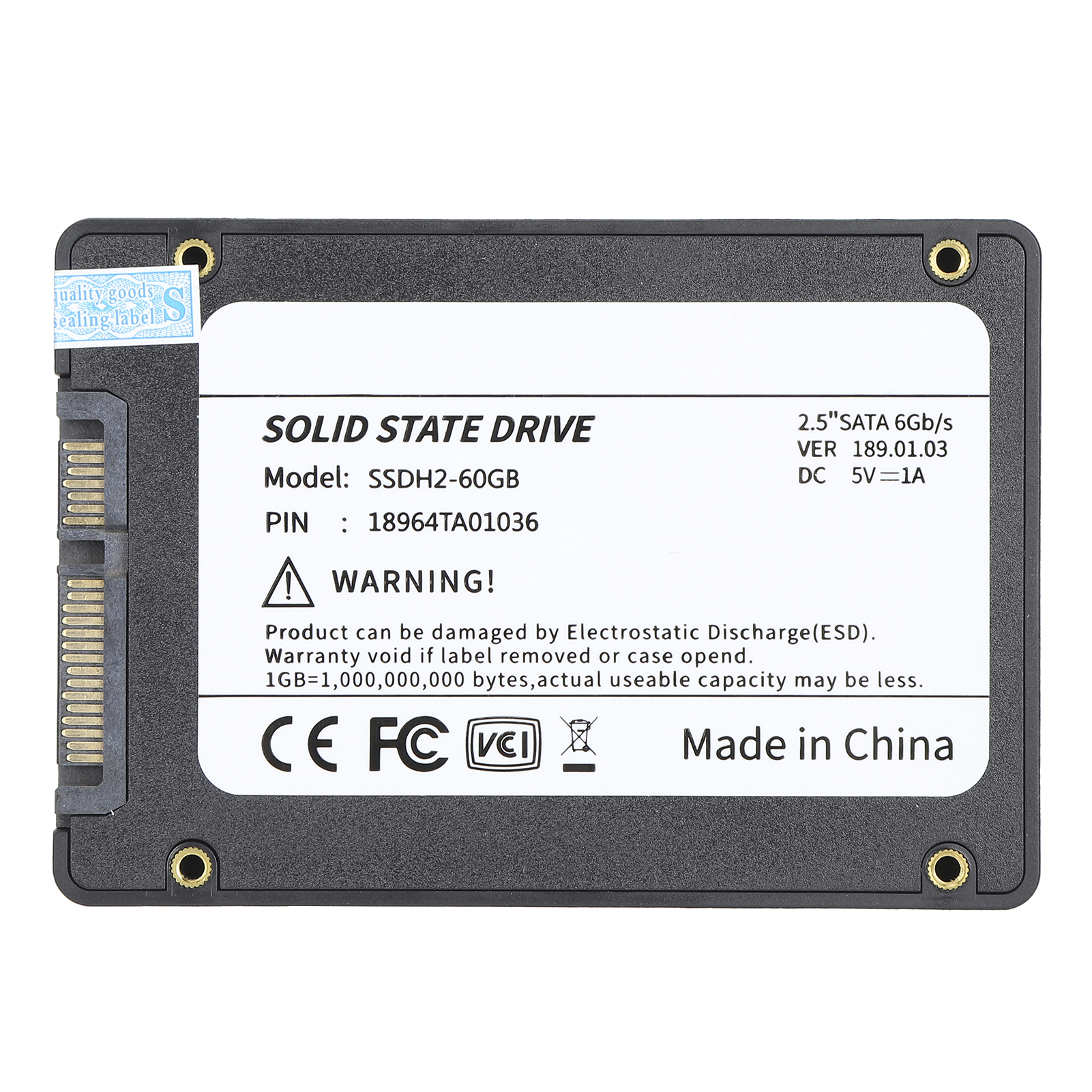 BU KING 2.5inch SSD Black High Speed Plastic Hard Drive For Desktop Computer BST - Picture 32 of 37