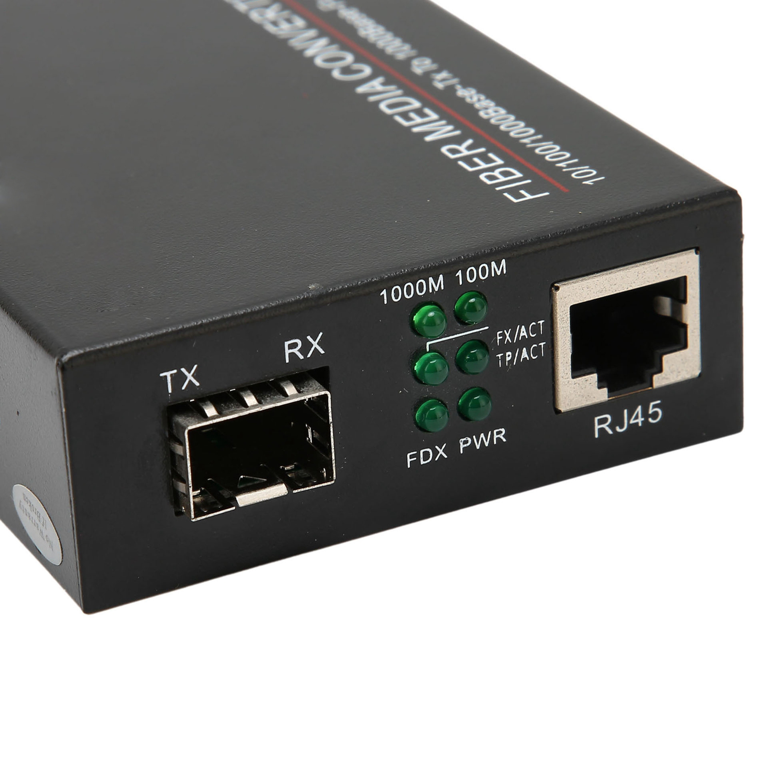 Fiber Transceiver TBC‑MC3600E‑SFP Full Duplex Half Duplex Gigabit Fiber Optic CB - Afbeelding 32 van 33