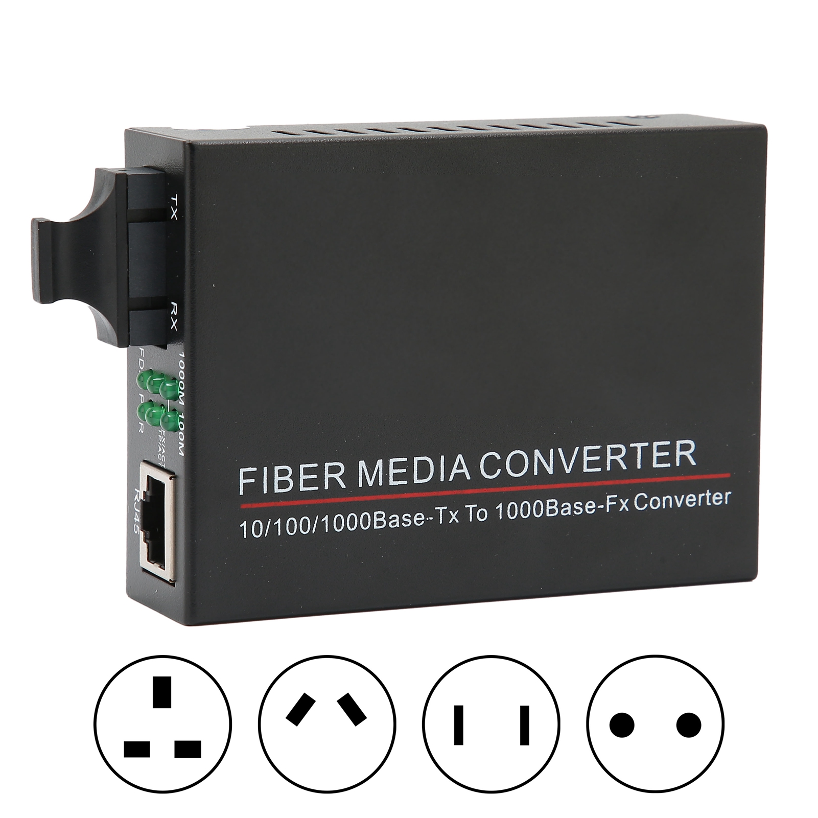 Fiber Transceiver TBCMC3602ED20 20km/SC/1310nm RJ45 Fiber Optic Router 100240 FY - Afbeelding 25 van 36
