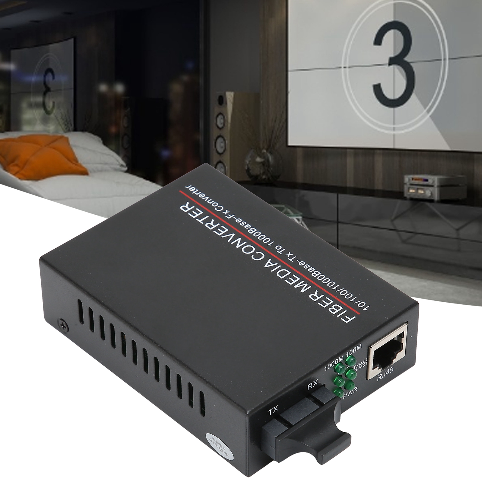 Fiber Transceiver TBCMC3602ED20 20km/SC/1310nm RJ45 Fiber Optic Router 100240 FY - Afbeelding 36 van 36