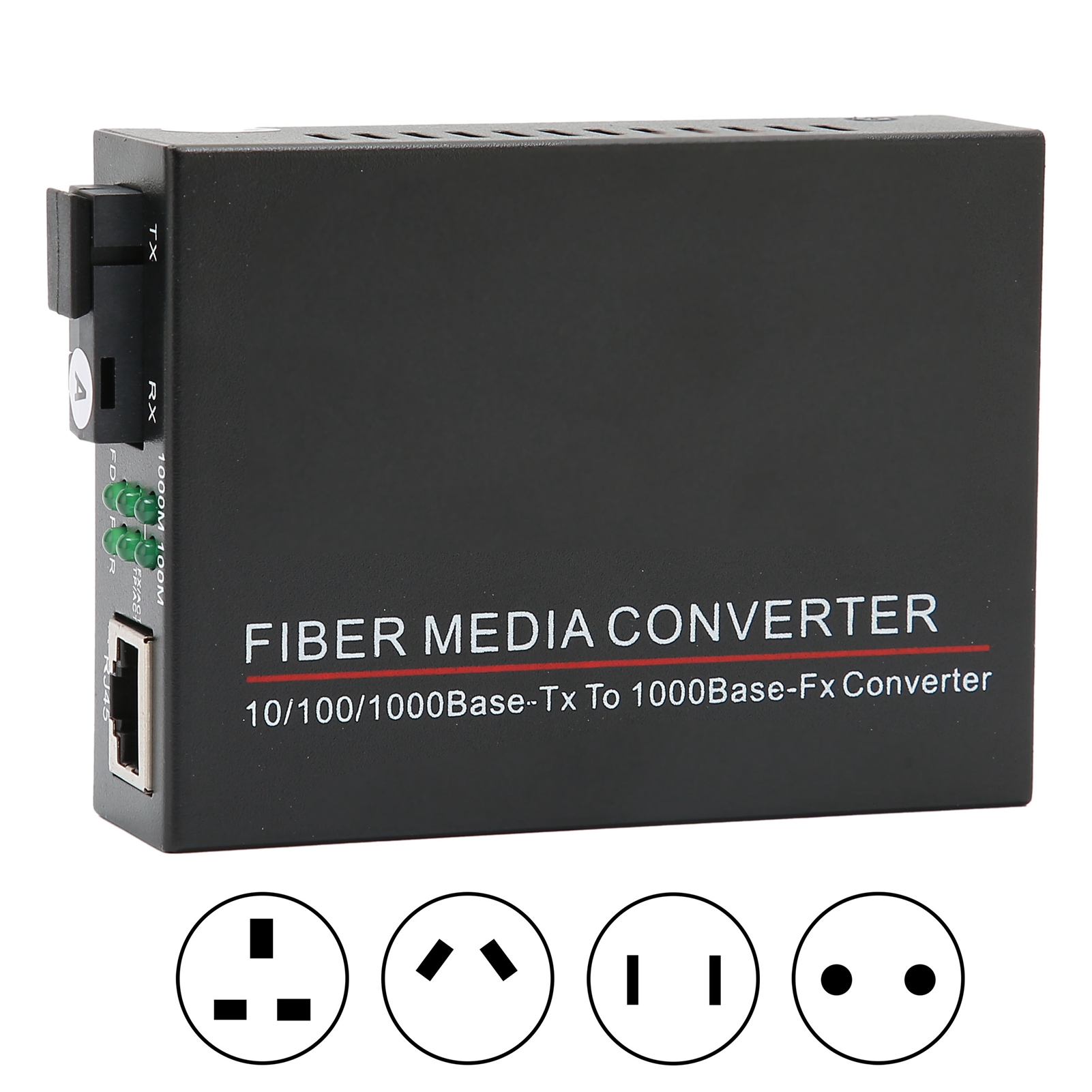 Fiber Transceiver TBC‑MC3612ES 20A 20km/SC/1310nm Fiber Optic Router 100‑240 Hot - Afbeelding 26 van 36