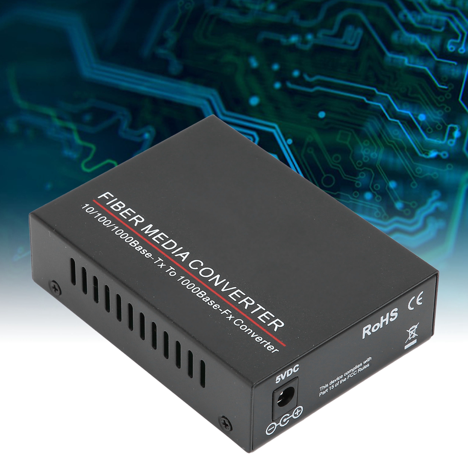 Fiber Transceiver TBC‑MC3612ES 20A 20km/SC/1310nm Fiber Optic Router 100‑240 Hot - Afbeelding 34 van 36