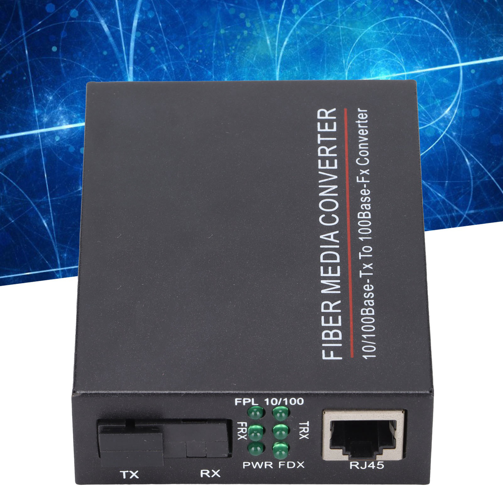 Fiber Transceiver TBC‑MC3312ES20A 100M Single Mode 20KMSC1310NM Media Convert FY - Afbeelding 27 van 31