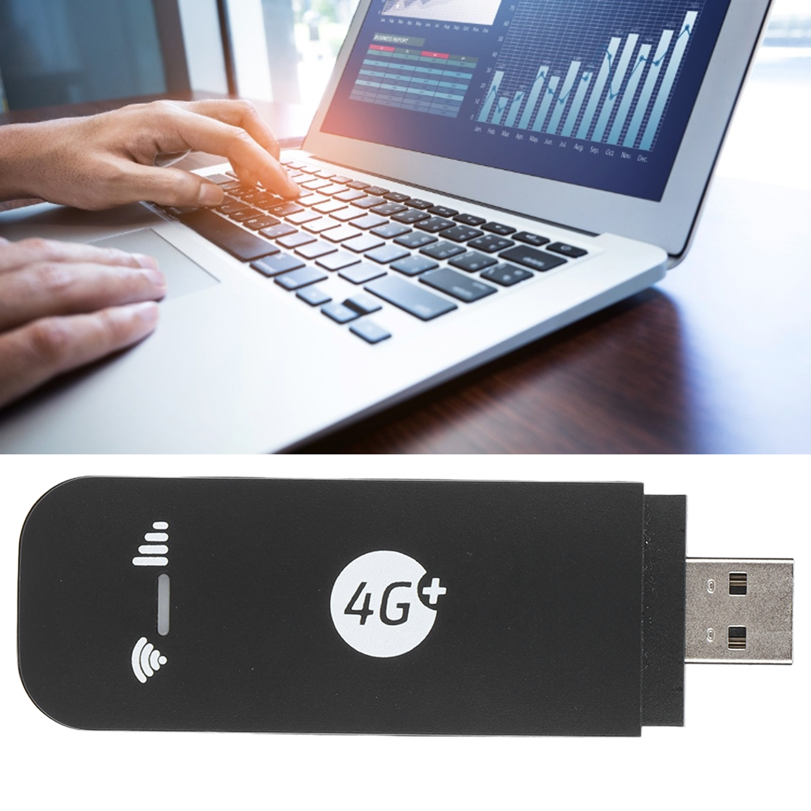 USB 4G LTE Router Low Power Consumption Long Battery Life Small Portable SIM FY - Afbeelding 24 van 28