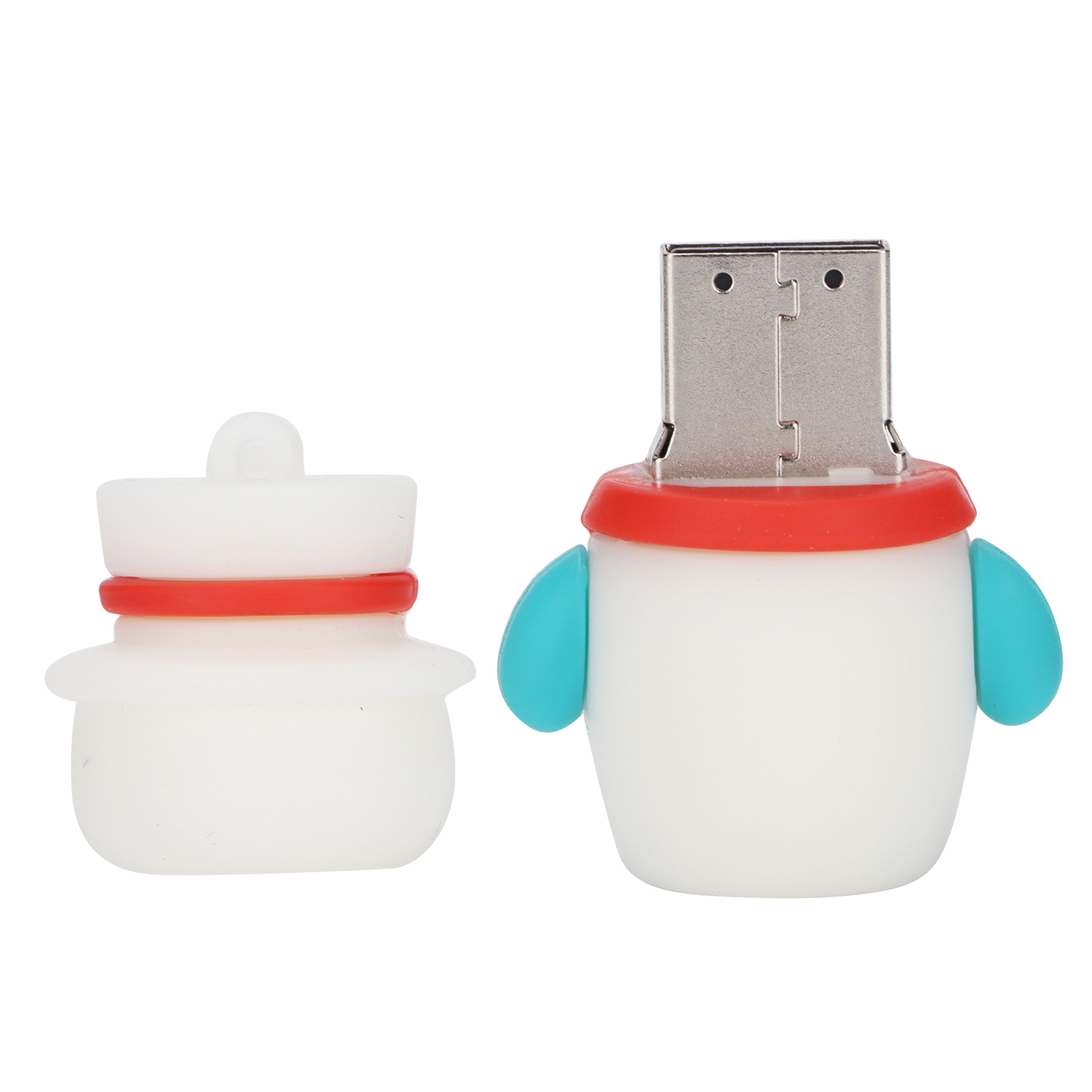 Memory Stick High Speed Plug And Play Lovely Snowman Shape Convenient Portabl CB - Afbeelding 27 van 34