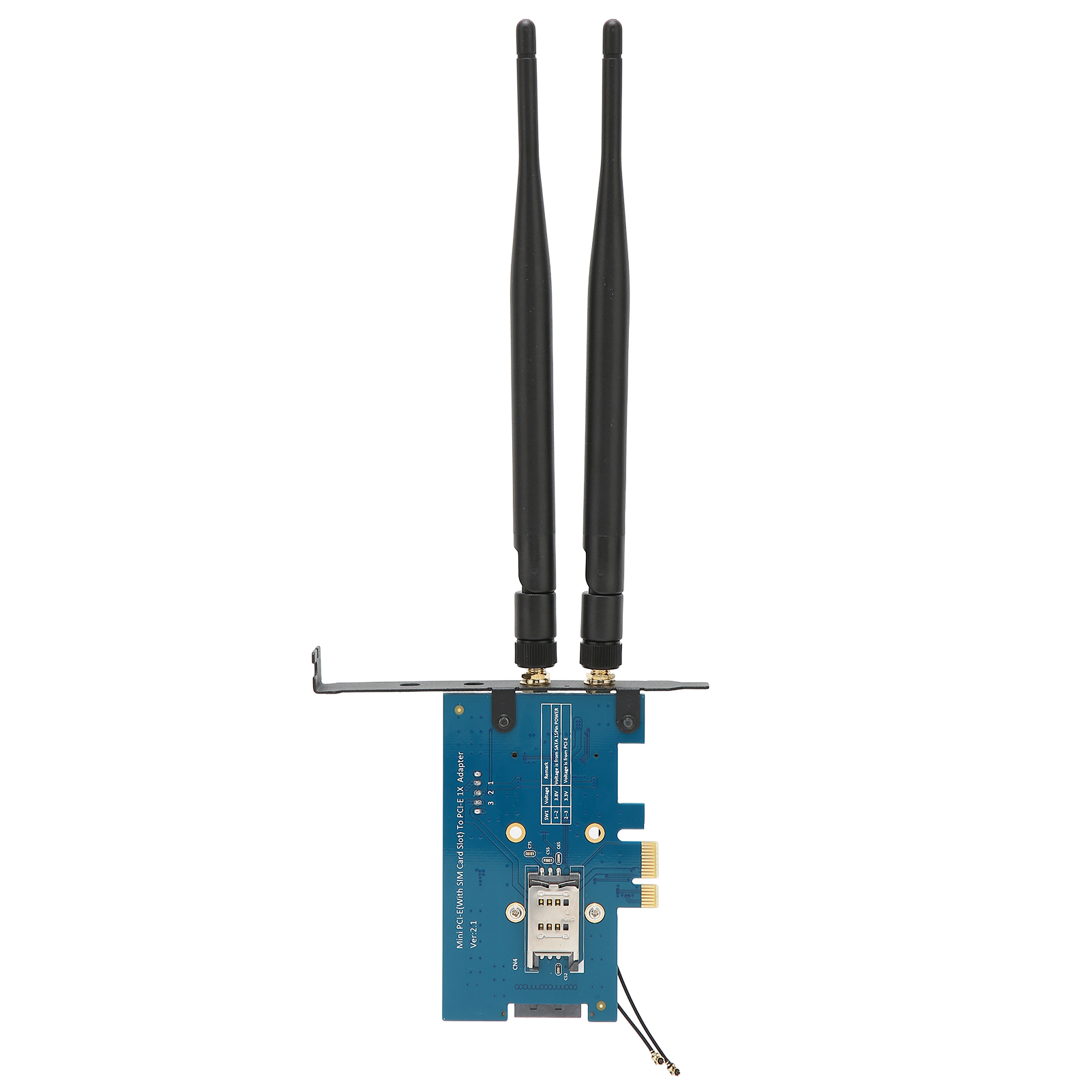 Mini-PCIe-Adapter Multisystemkompatibilität 4-polige Stromschnittstelle KUI - Afbeelding 20 van 24