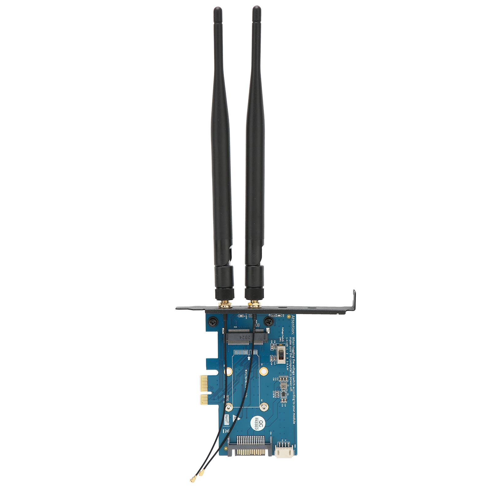Mini-PCIe-Adapter Multisystemkompatibilität 4-polige Stromschnittstelle KUI - Afbeelding 24 van 24