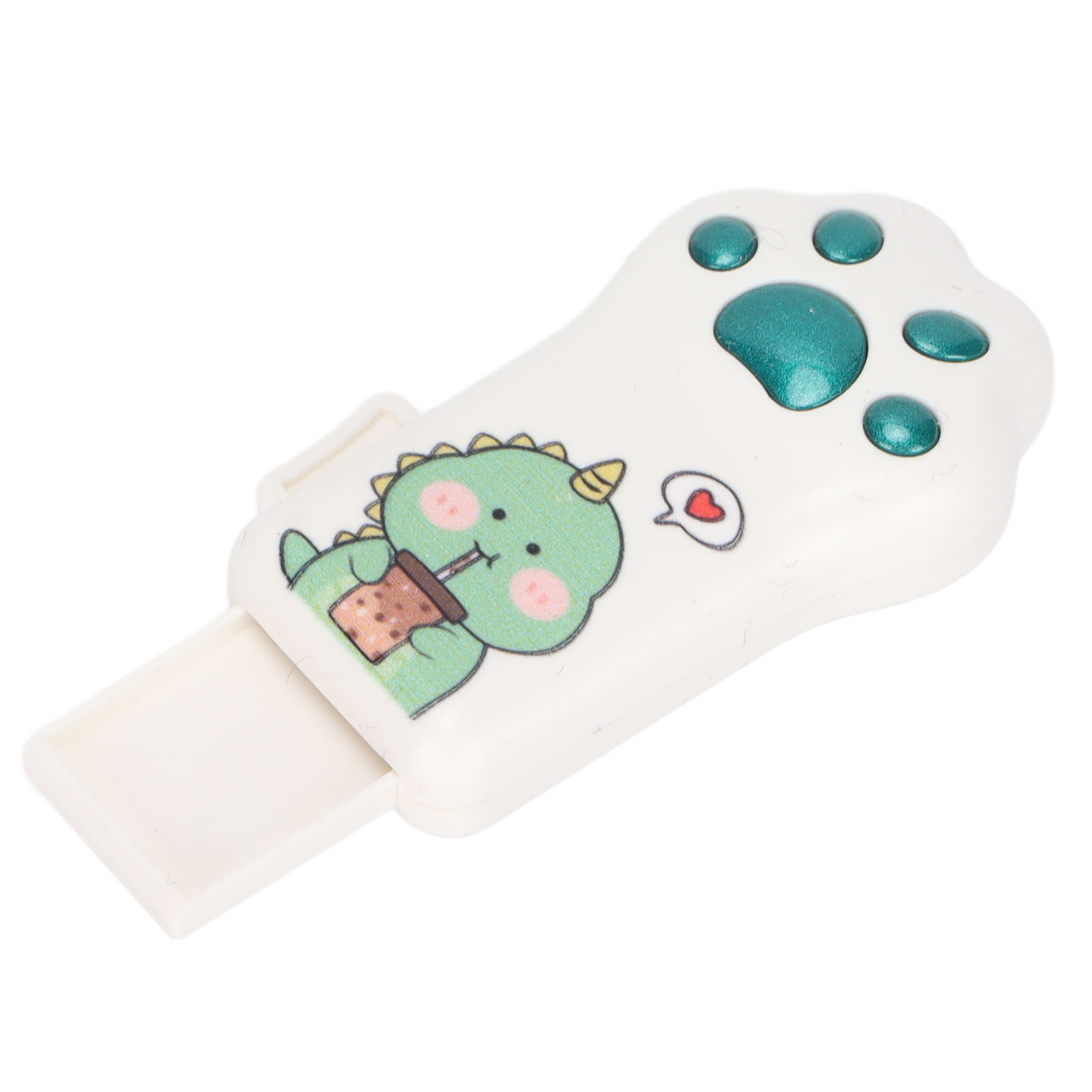 Flash Drive Green Dinosaur Pattern Cat Shape USB2.0 Memory Stick For Info FY - Afbeelding 25 van 34