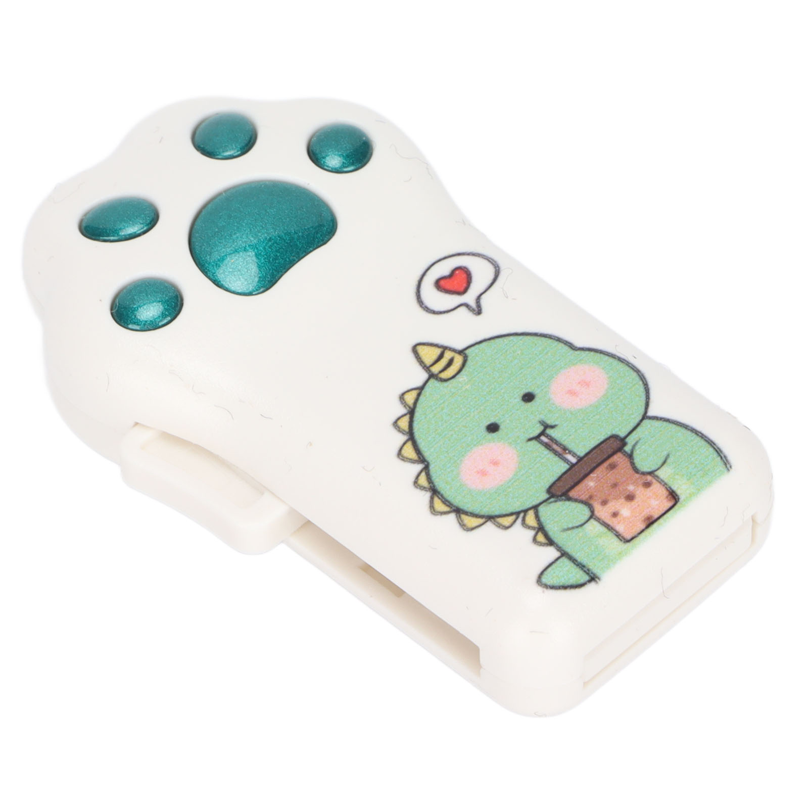 Flash Drive Green Dinosaur Pattern Cat Shape USB2.0 Memory Stick For Info FY - Afbeelding 23 van 34
