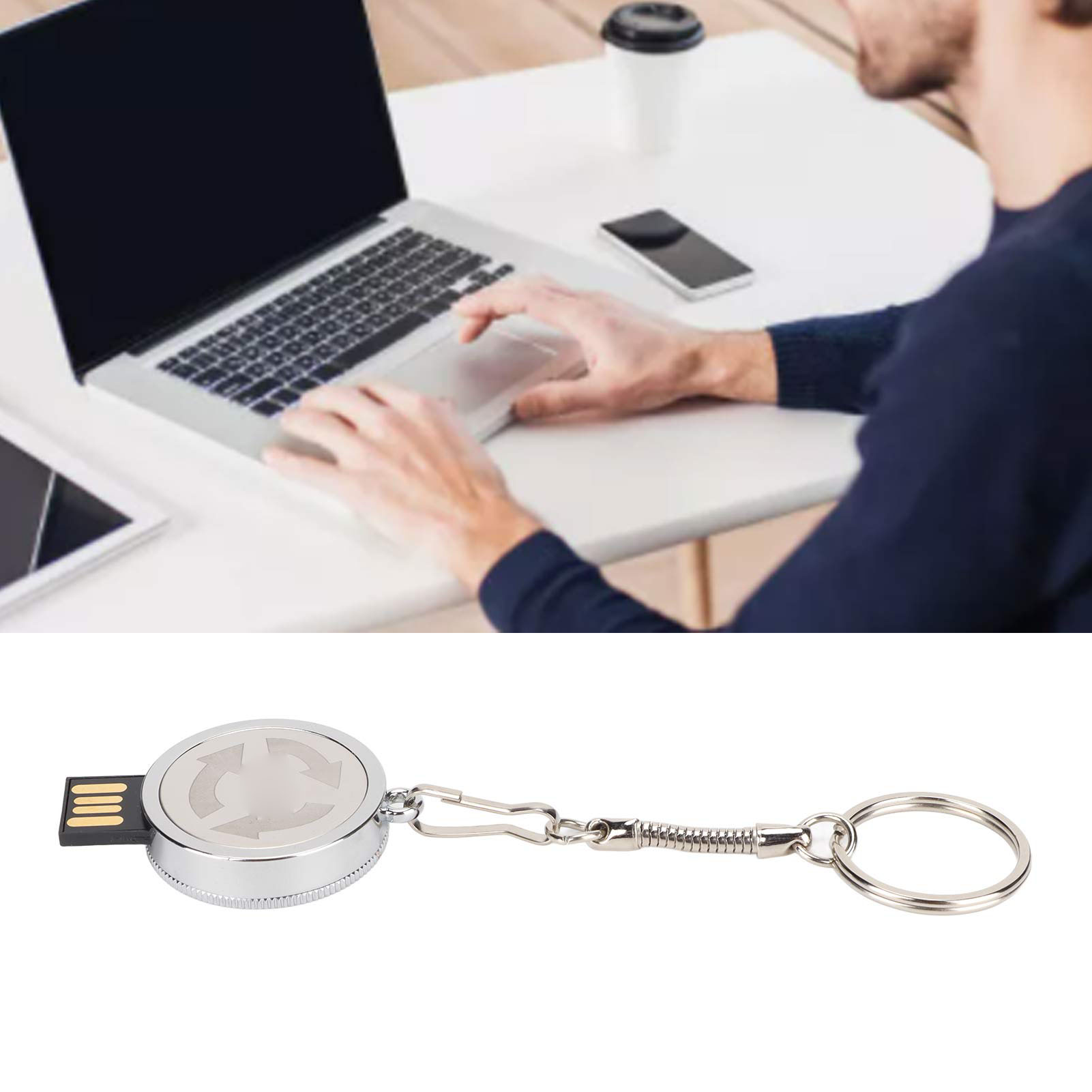 USB2.0 U Disk Wide Compatibility Reliable Dustproof Waterproof Lightweight Po CB - Afbeelding 32 van 34