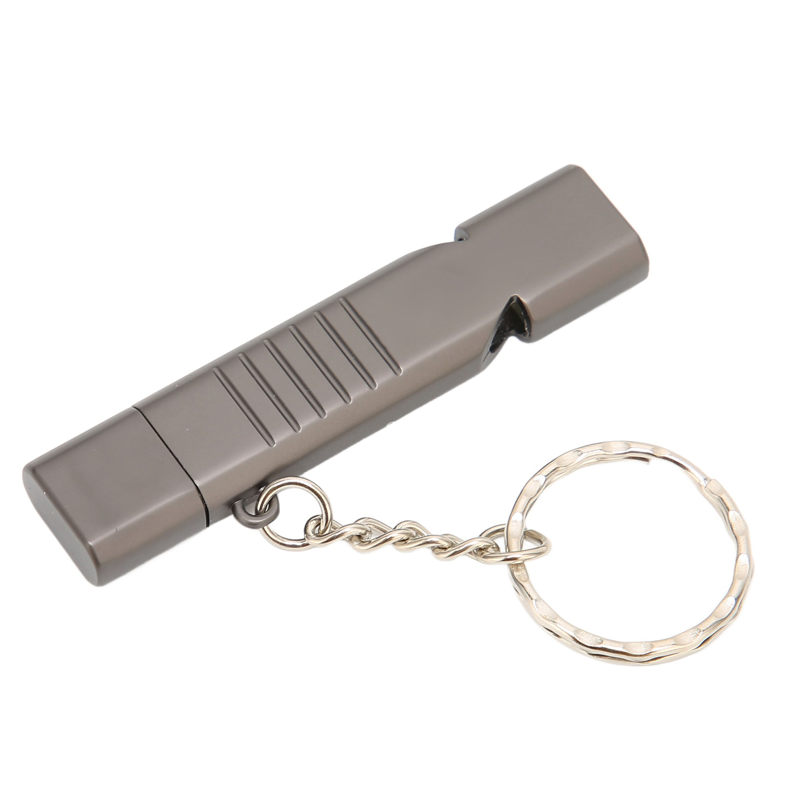 Whistle Flash Drive SOS Outdoor Waterproof 120dB Sound Multifunction Zinc All FY - Afbeelding 27 van 40