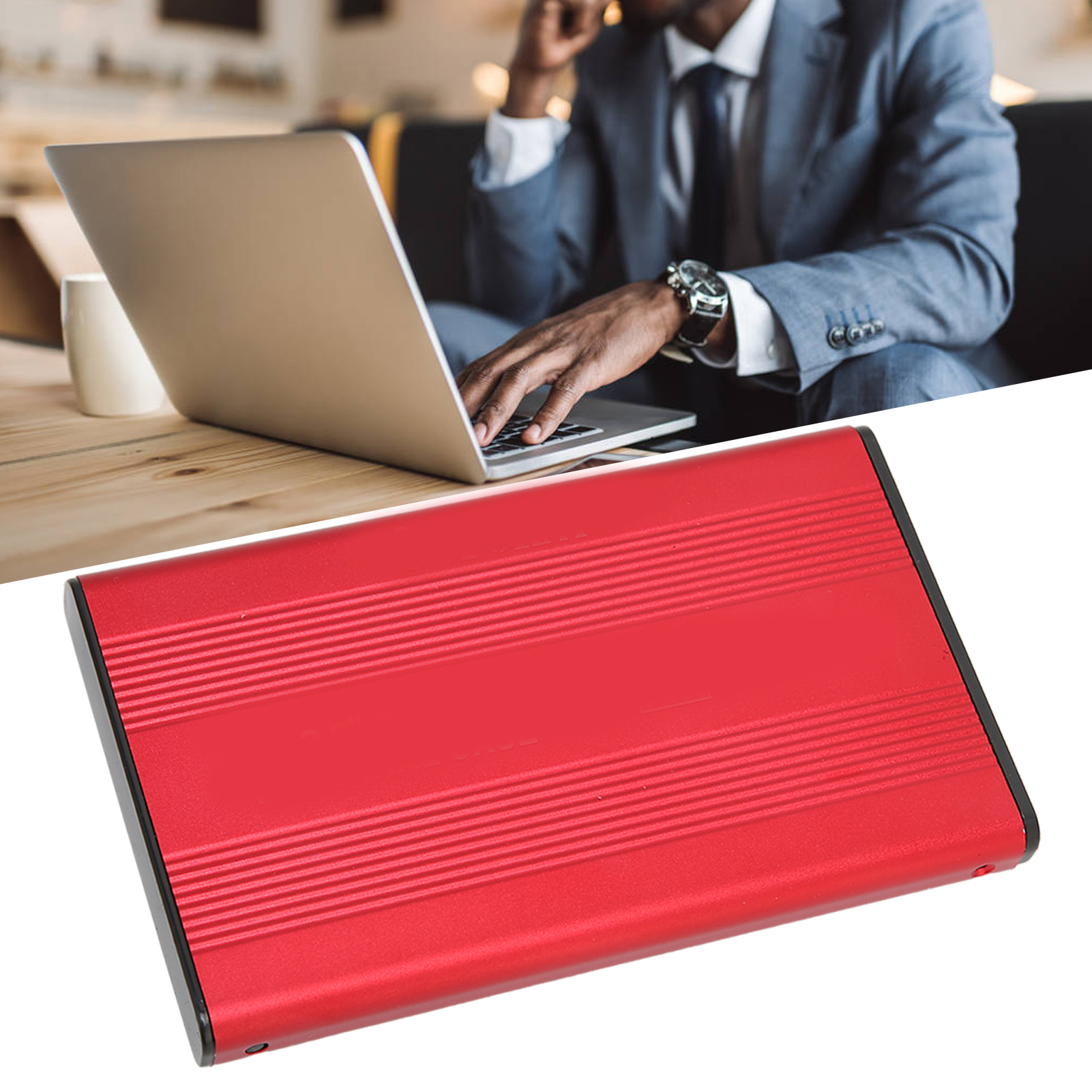 External Hard Drive Case USB 2.0 Interface To 480Mbps Transfer Material 2.5 - Afbeelding 32 van 35
