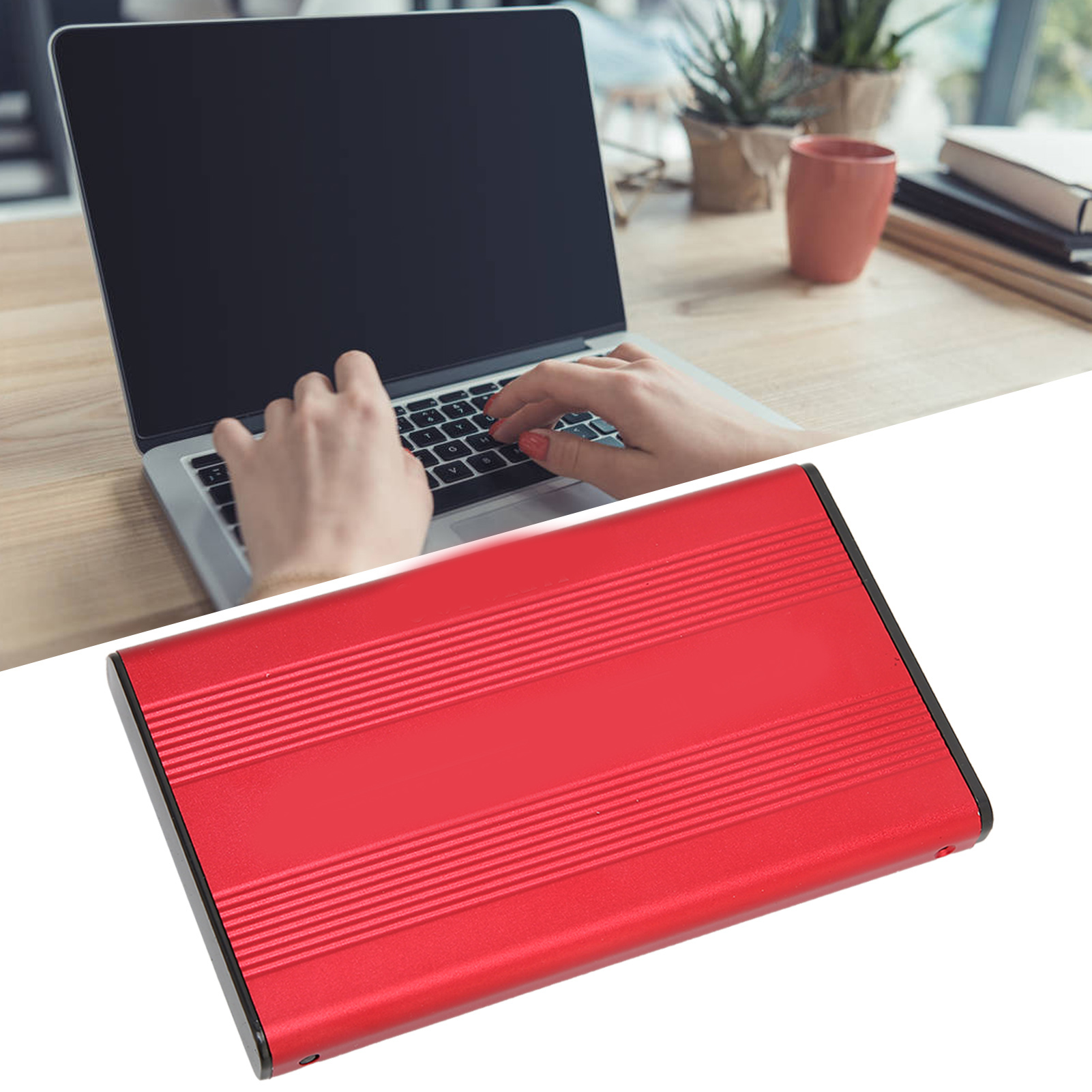 External Hard Drive Case USB 2.0 Interface To 480Mbps Transfer Material FY - Afbeelding 27 van 35