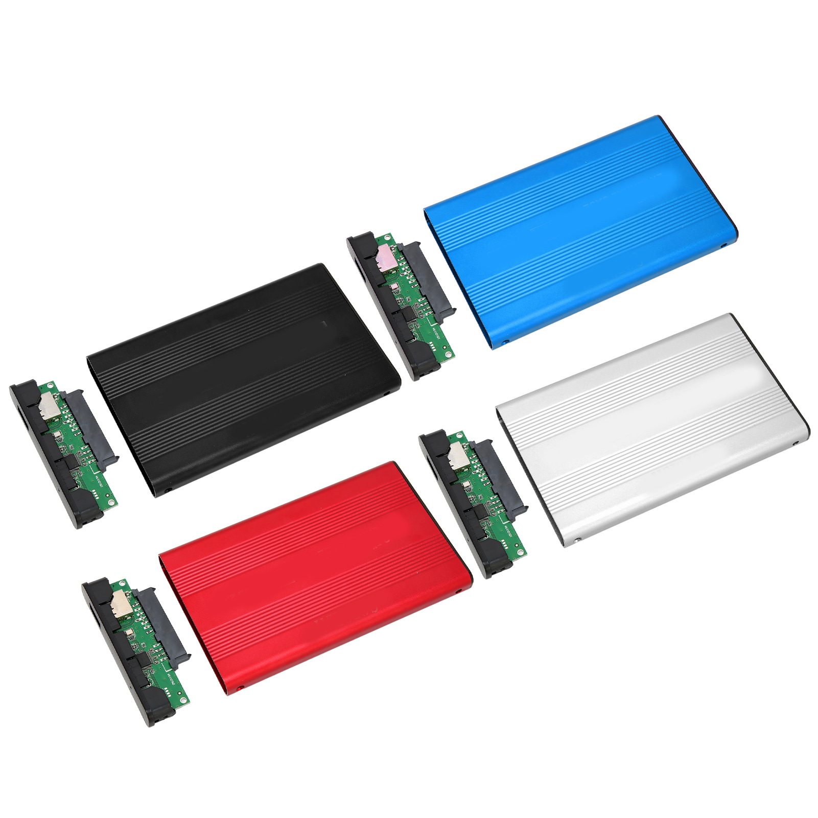 External Hard Drive Case USB 2.0 Interface To 480Mbps Transfer Material FY - Afbeelding 31 van 35