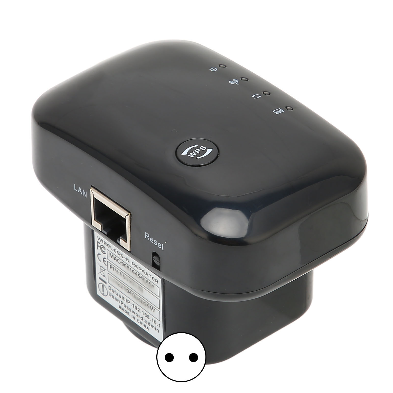 WIFI Extender 360° Wireless Coverage 300Mbp 2.4Ghz LAN Port 2 Modes Plug Design - Picture 23 of 24