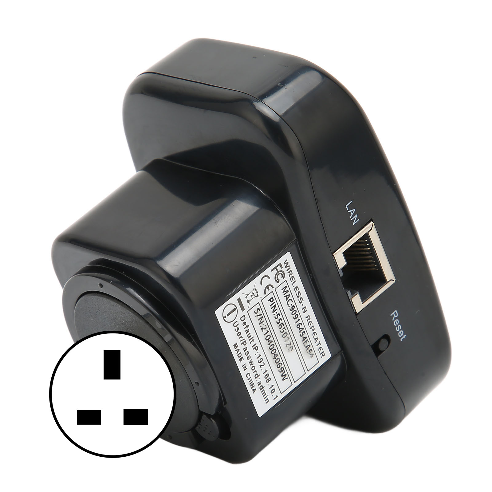 WIFI Extender 360° Wireless Coverage 300Mbp 2.4Ghz LAN Port 2 Modes Plug Design - Picture 18 of 24