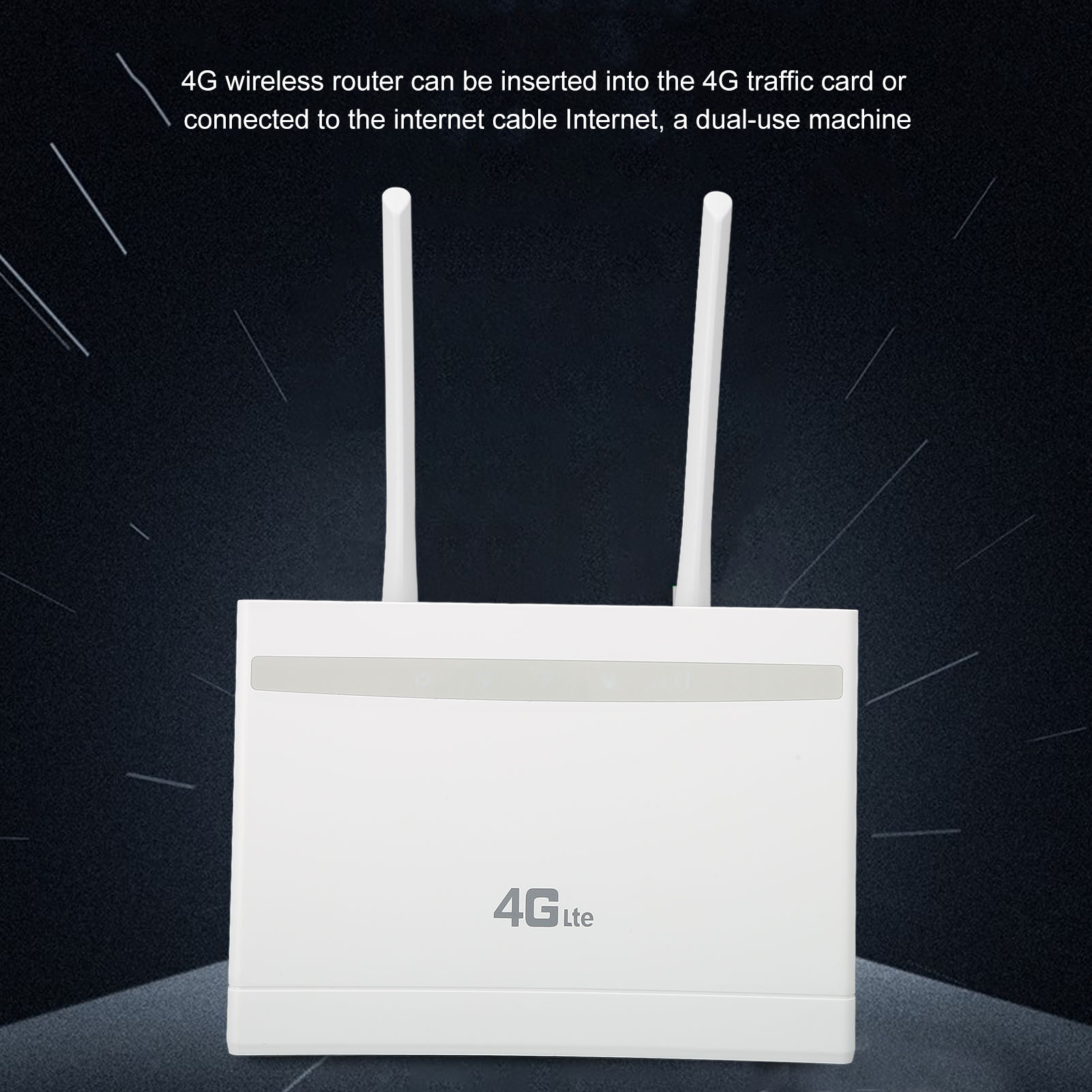 4G CPE Router 4 Antennas 3 Internet Interfaces 300Mbps Wireless Router With W FY - Afbeelding 28 van 28