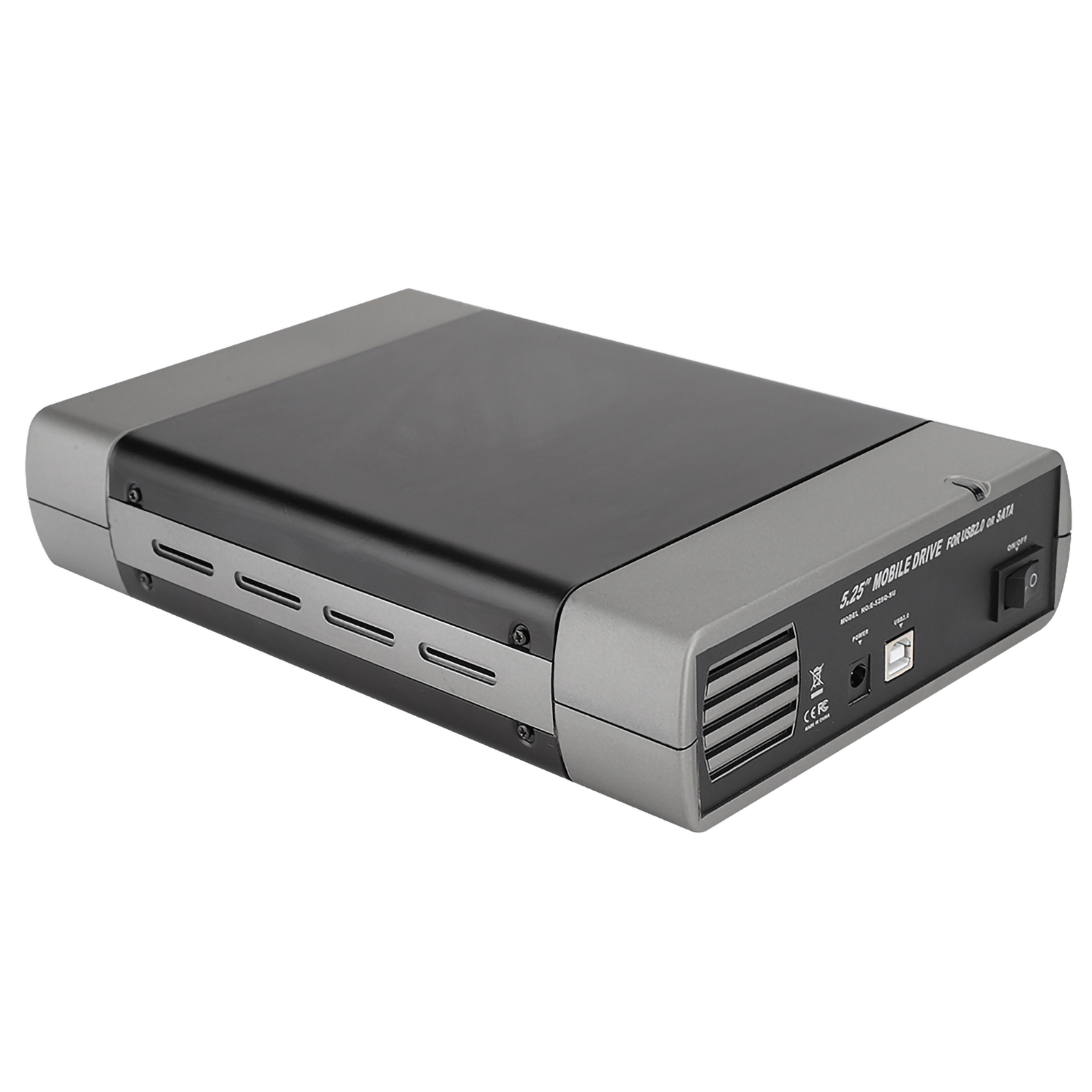 5.25in Optical Drive Box External USB2.0 Interface Computer Accessories FY - Afbeelding 16 van 20