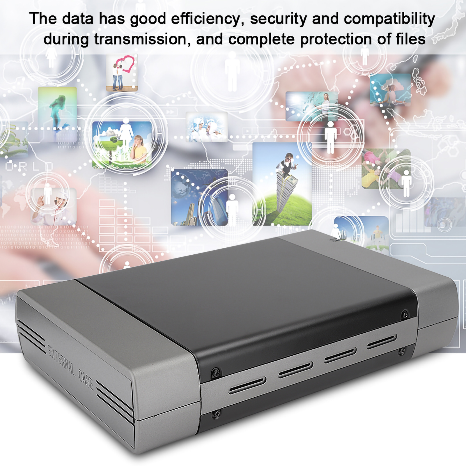 5.25in Optical Drive Box External USB2.0 Interface Computer Accessories FY - Afbeelding 17 van 20