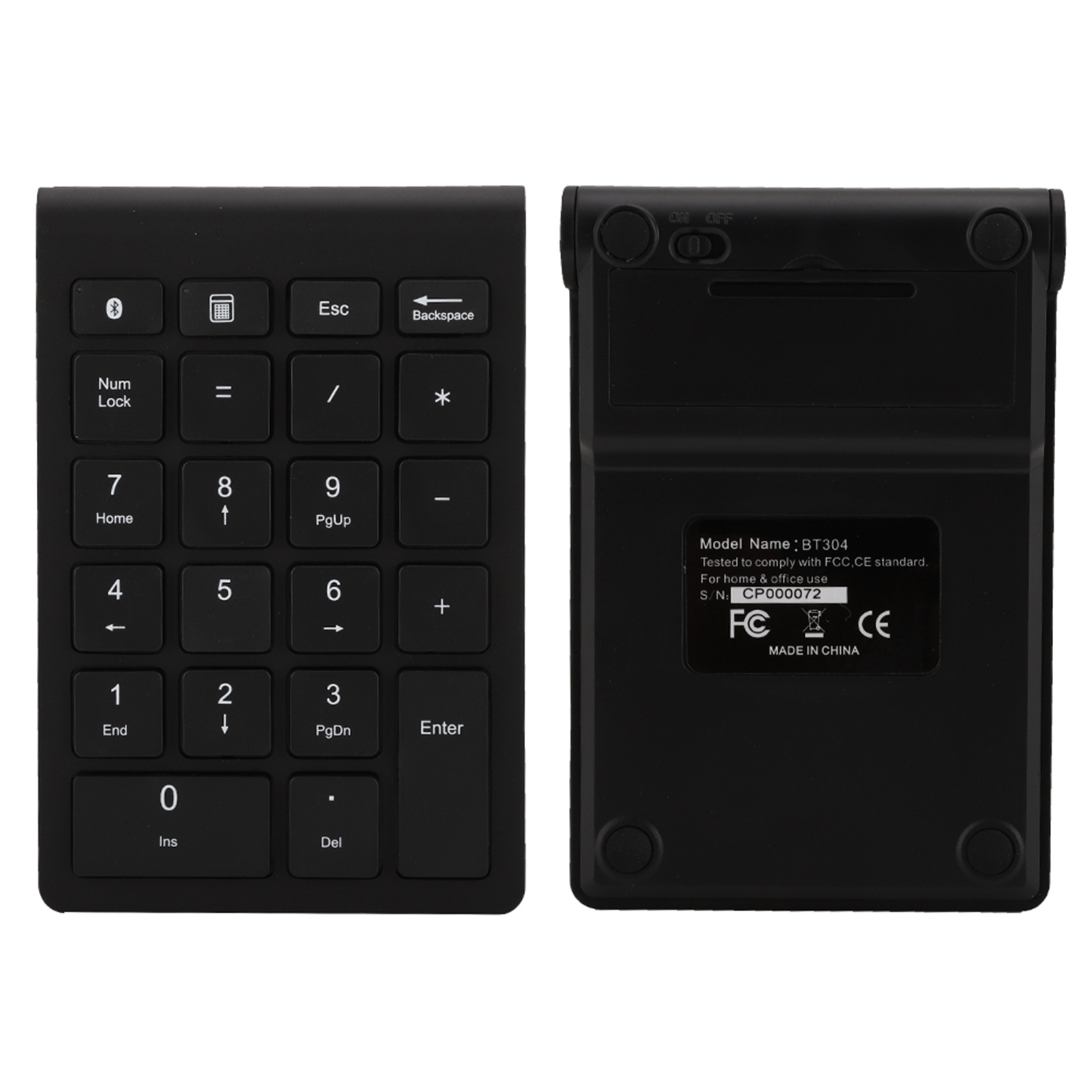 BT304 22 Keys Numeric Keypad Wireless Mini Keyboard Compatible With BT 5.0 SAL - Bild 11 von 15