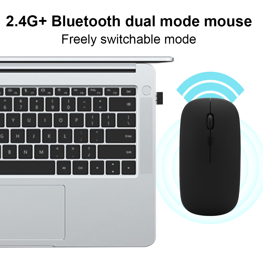 BT 2.4G Dual Mode Wireless Mouse For 98Me2000XPVistaWin 7Win8 FY - Bild 10 von 23