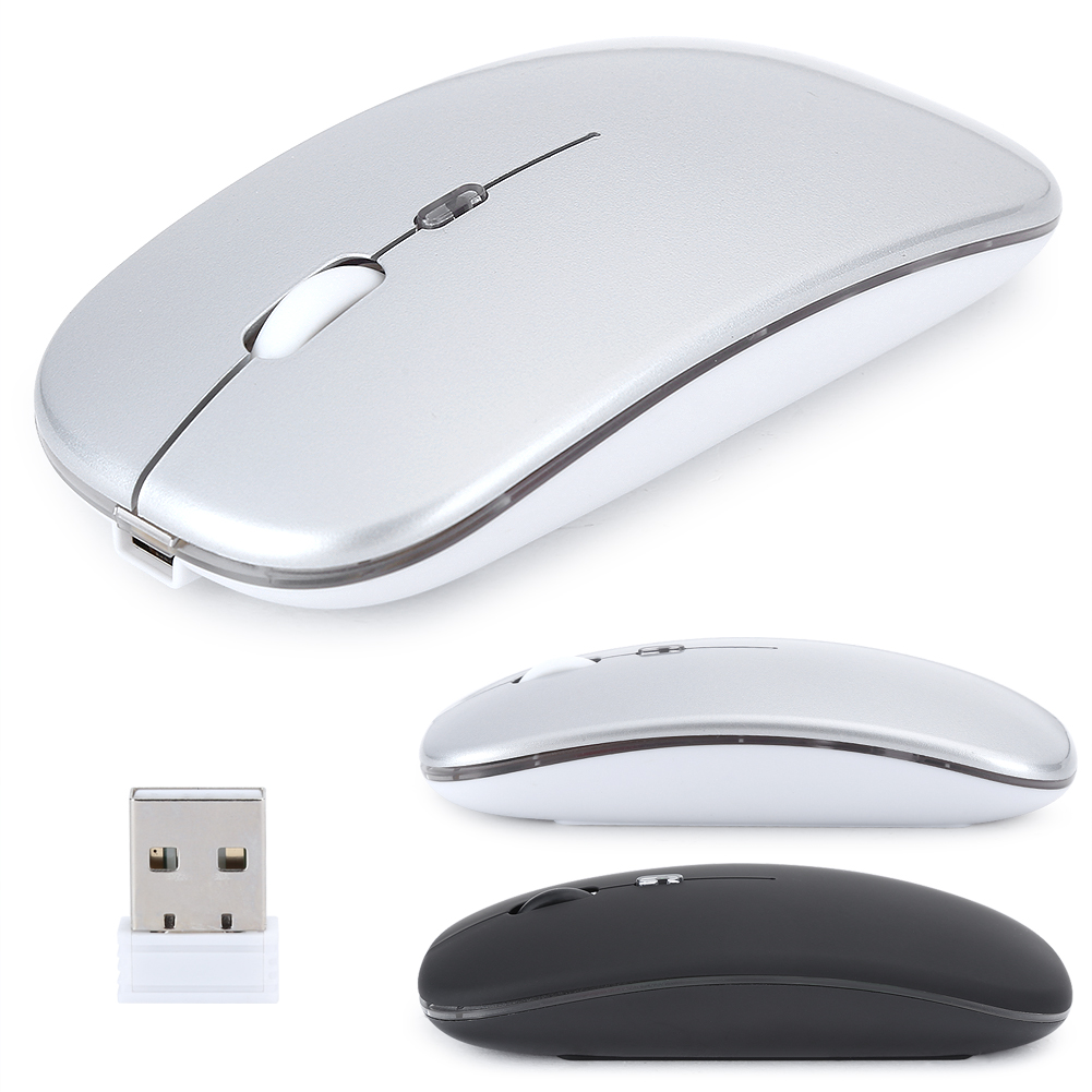 Wireless Mouse 2.4G Rechargeable USB Wireless Gaming Mouse With LED Colorful FY - Afbeelding 23 van 26