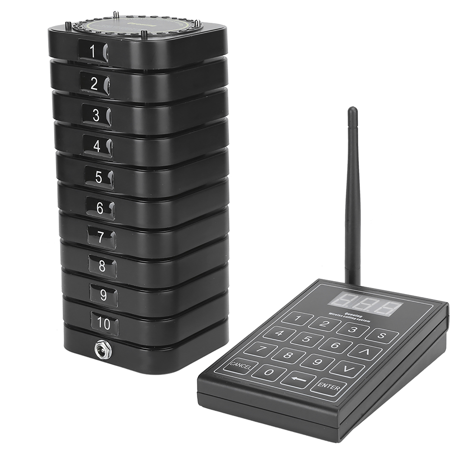 Pager 1 To 10 Meal Puller Queue Wireless Calling System Receiver For Restaur SAL - Zdjęcie 24 z 28