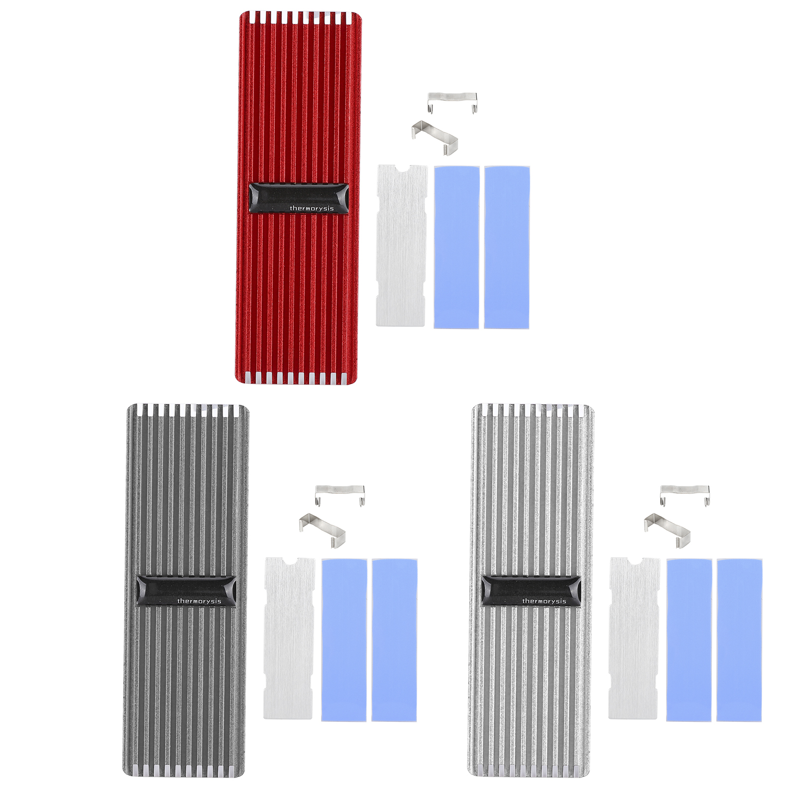 Disque dur à semi-conducteurs dissipateur thermique SSD toutes pièces de refroidissement en aluminium BST - Photo 23/24