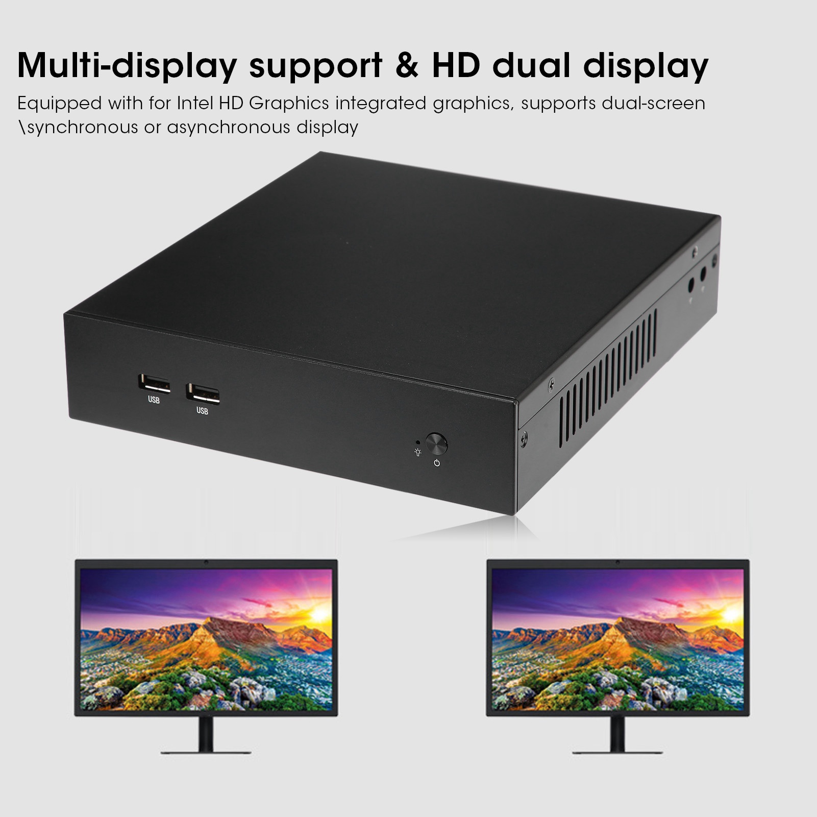 Mini PC Host For Core I3‑6100U Quad Core 2.3G 8GB 2666MHZ 1.2V DDR4 Memory - Picture 27 of 33