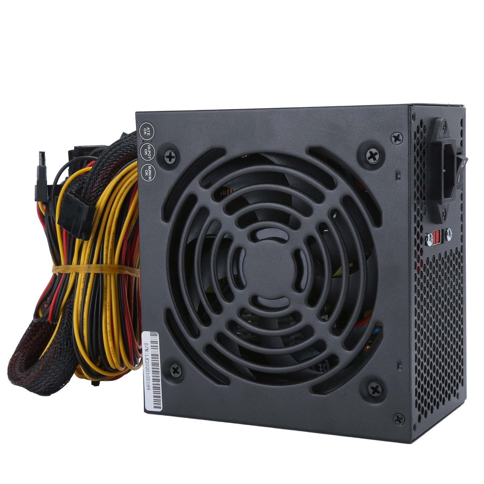 Computer Power Supply Desktop Accessories Mute Fan Manual Adjustable 115/230V CB - Afbeelding 24 van 24