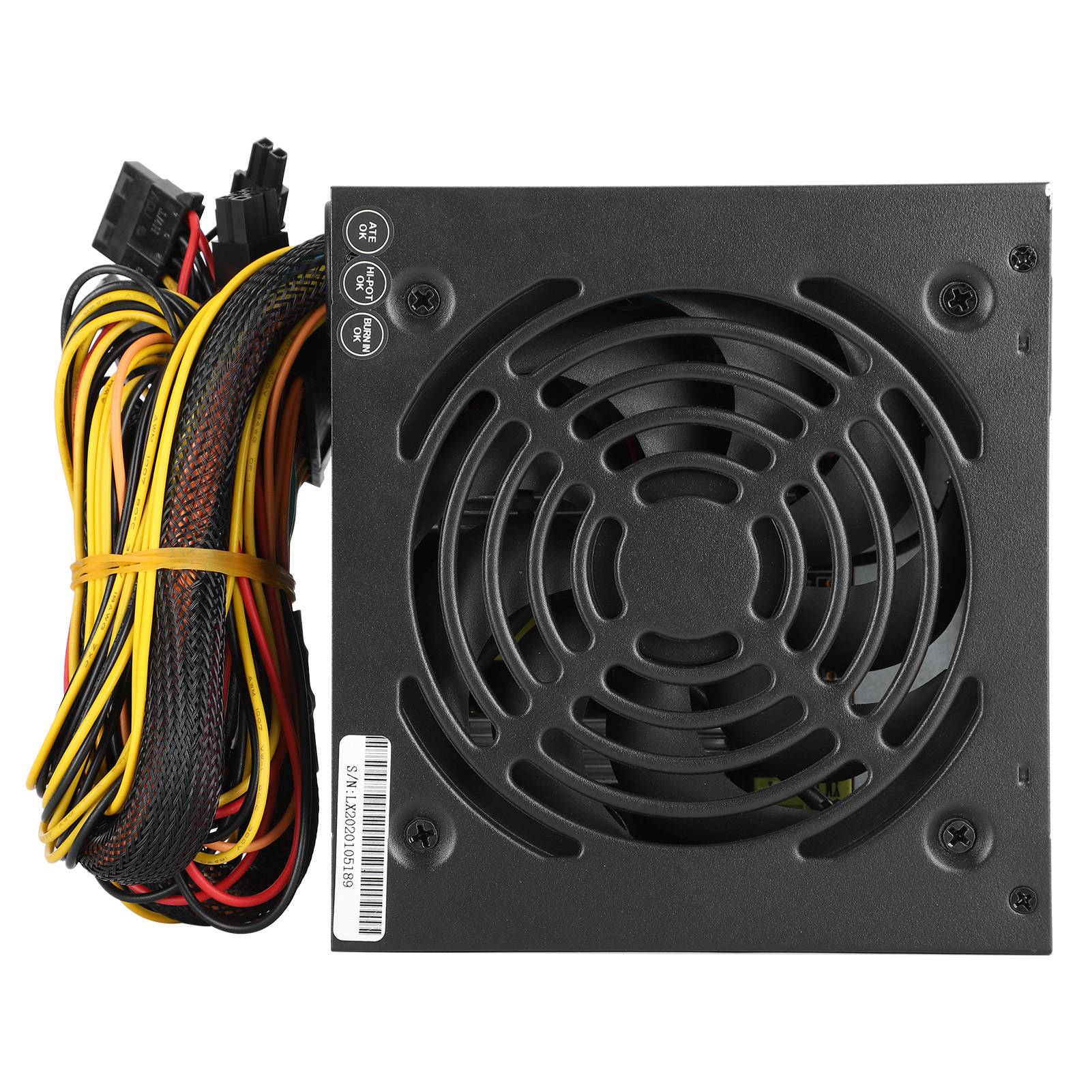 Computer Power Supply Desktop Mute Fan Accessories ATX 24-PIN 400W Adjustable CB - Afbeelding 17 van 21