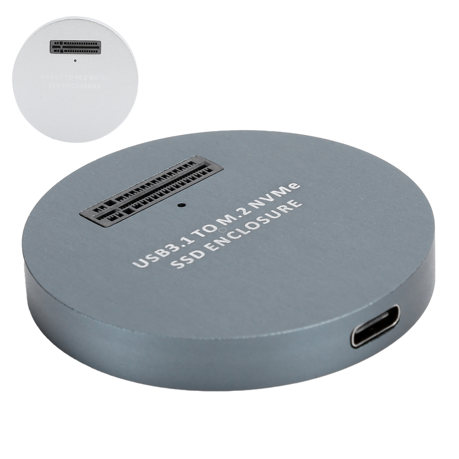 Hard Drive Enclosure Adapter Cable NVME To USB3.1 External Gen2 Reader SSD Co FY - Afbeelding 23 van 23