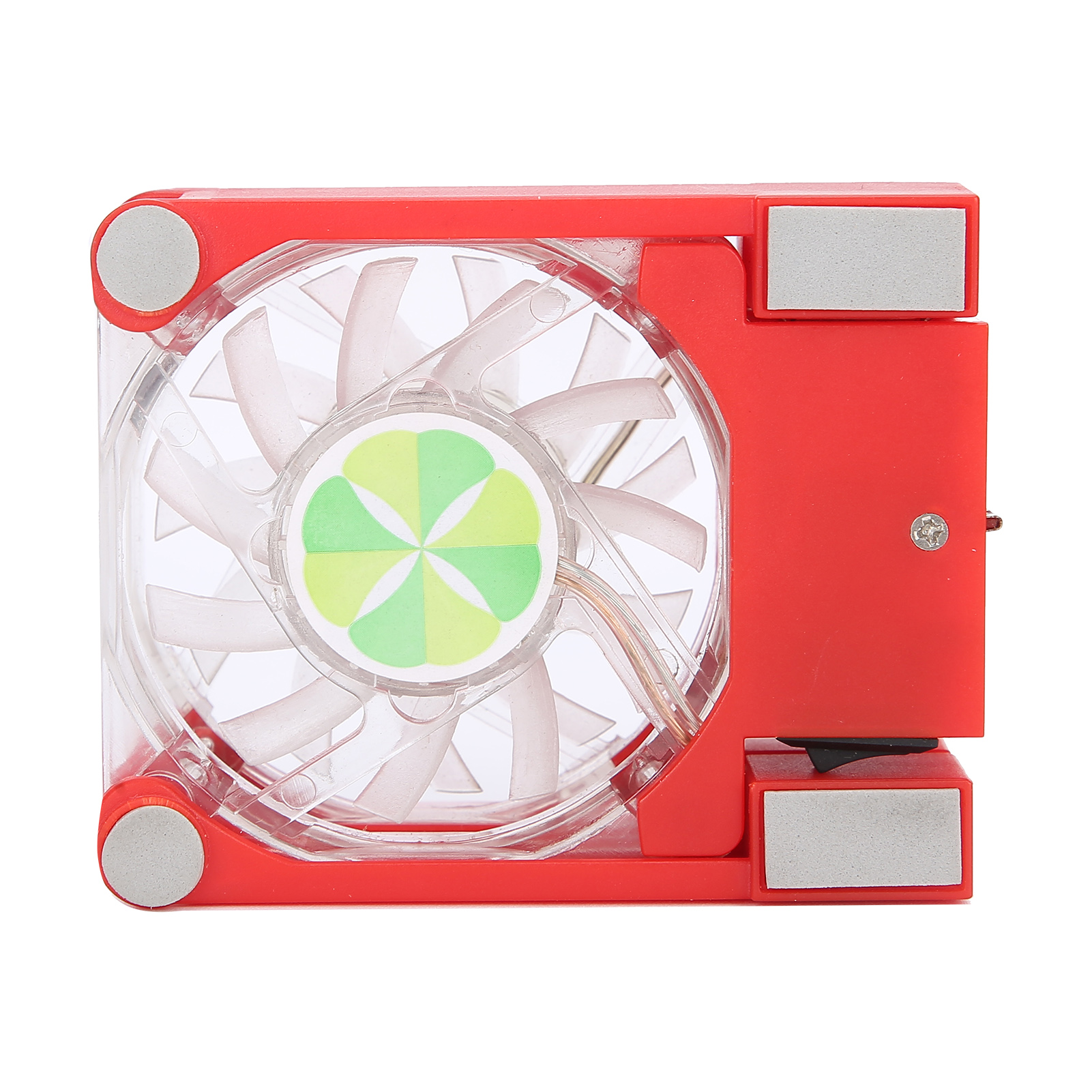 DRS03 Folding Laptop Cooling Pad Double Fans LED Blue Light Notebook Compute SAL - Bild 14 von 20