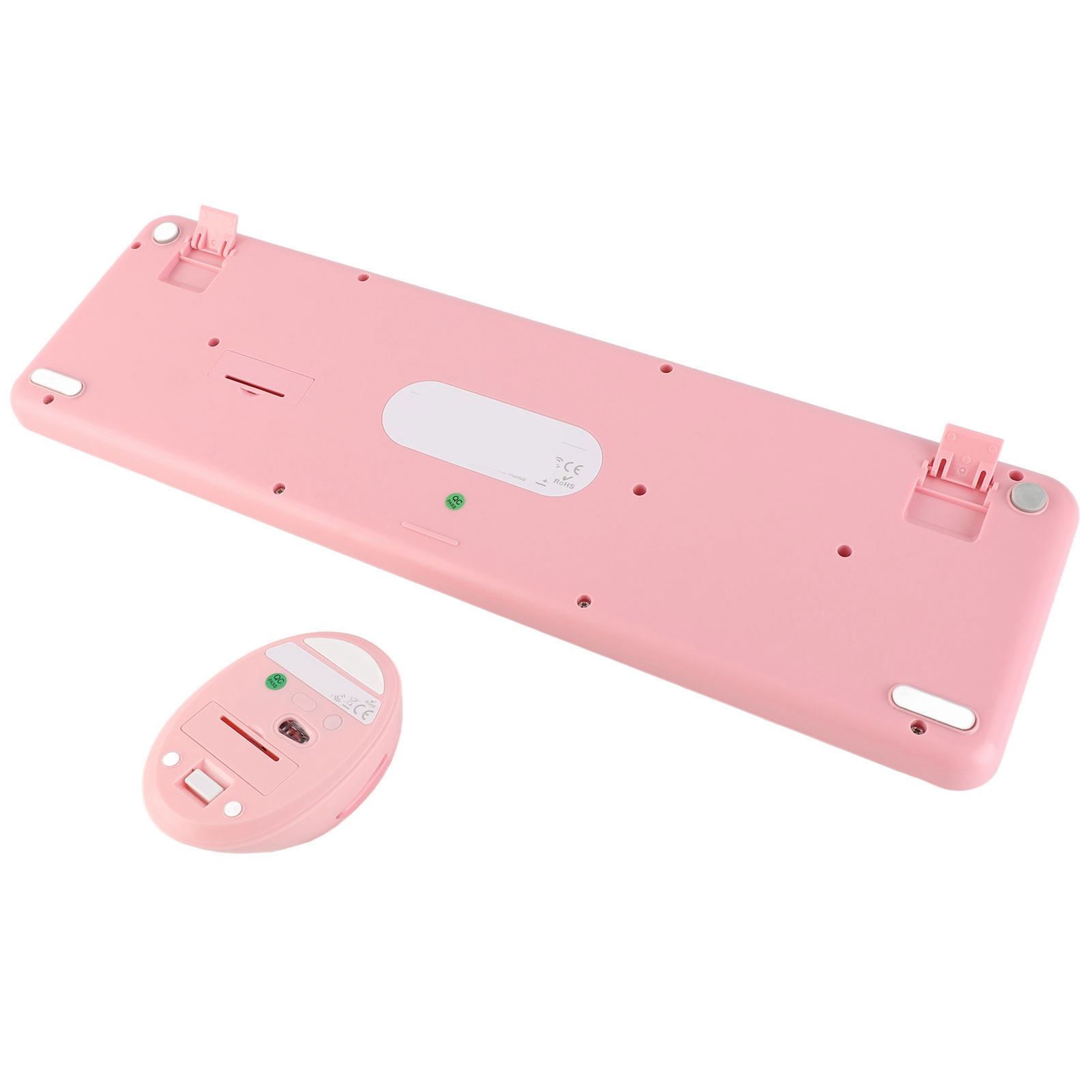 2.4Ghz Wireless 104 Key Keyboard And Mouse Set Office Desktop Cute Keyboard F DB - Afbeelding 13 van 21