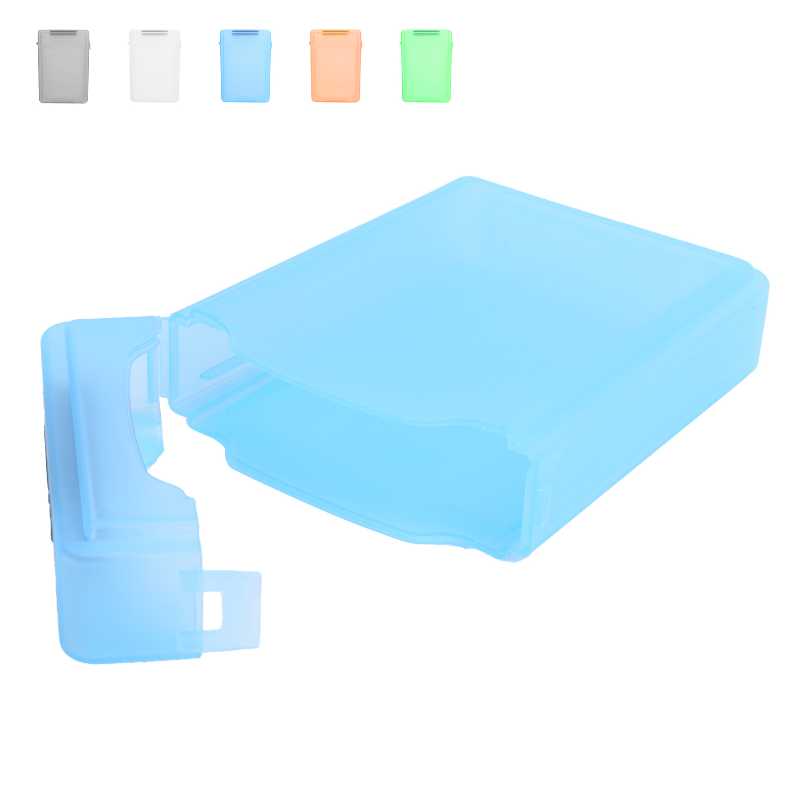 Hard Disk Prot-ection Box 3.5in HDd SSD Shockproof Anti Static ABS Transparen FY - Afbeelding 23 van 37