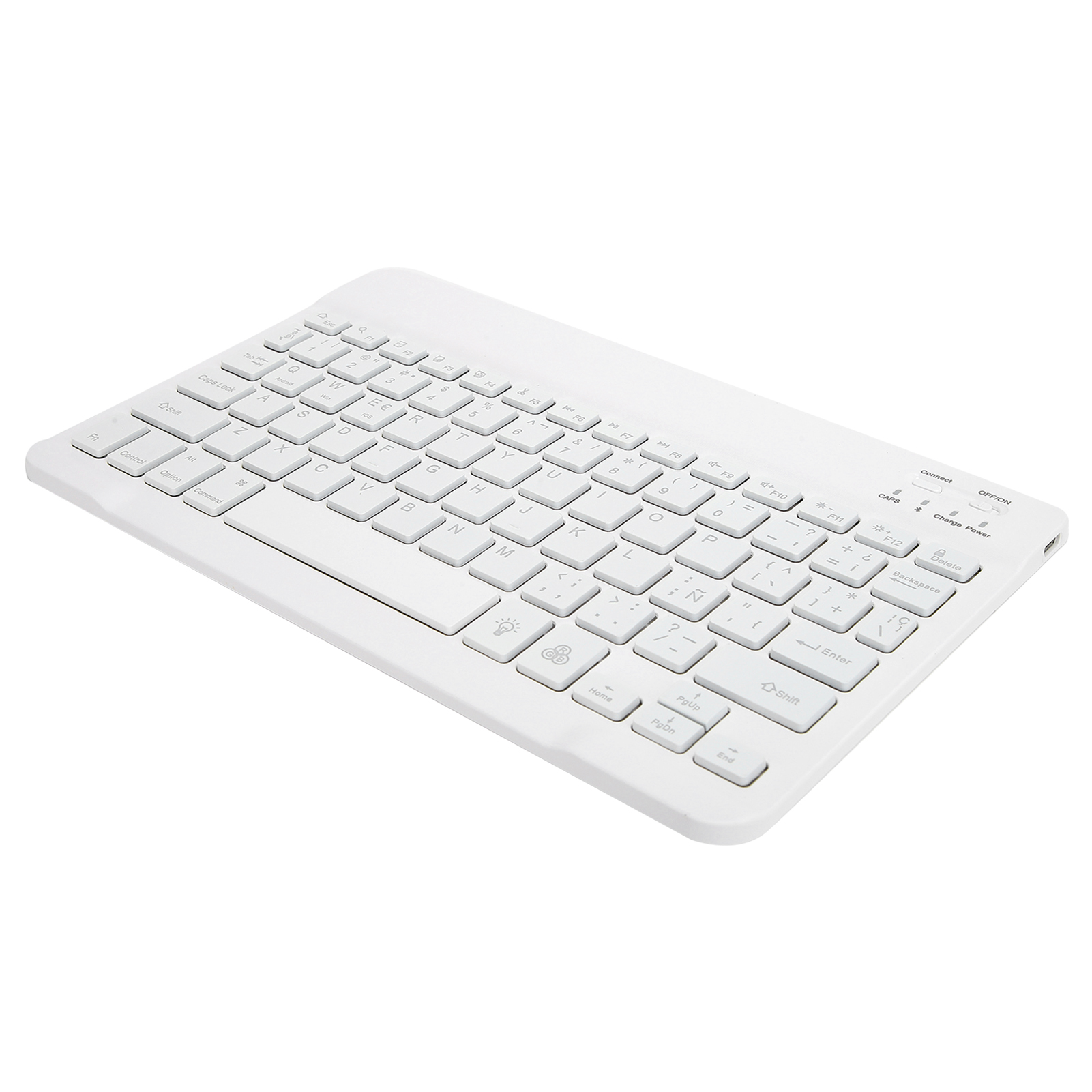 Wireless BT Keyboard 10in With RGB Backlight Square Keycap For Phone Tablet XXL - Picture 16 of 18