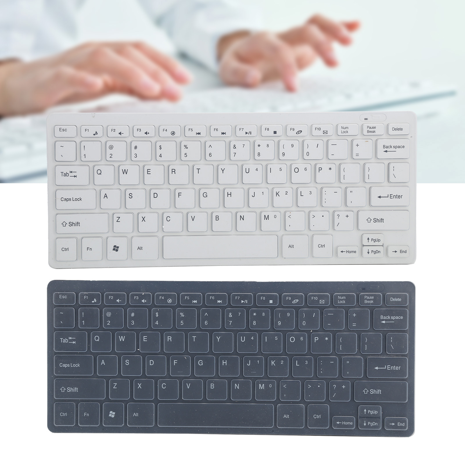 K03 Wireless Key Mouse Set 2.4G Mini And Comfortable Wireless Key Mouse Suit - Picture 30 of 30